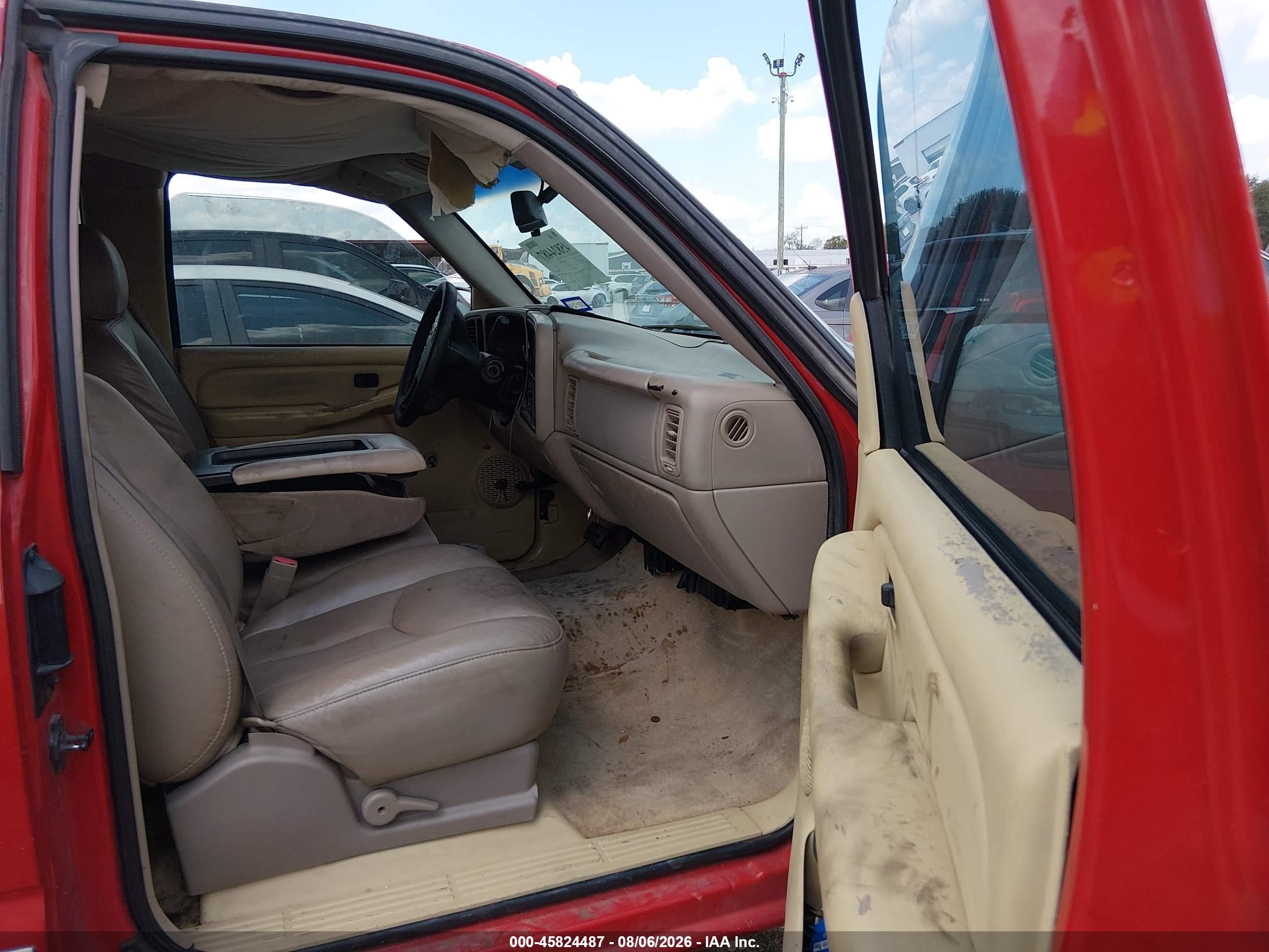 2004 Gmc Sierra 1500   Red vin: 1GTEC19X94Z171480