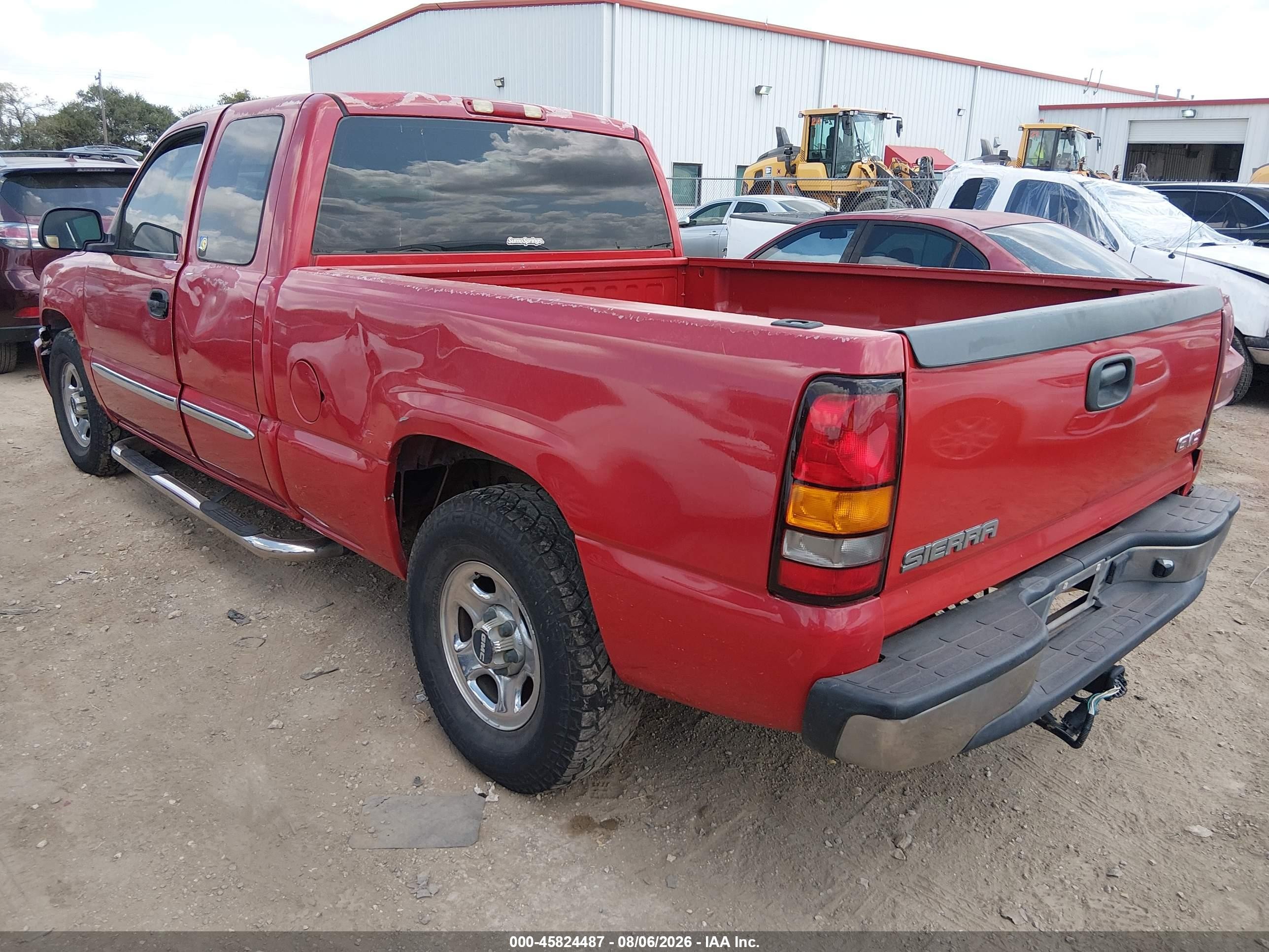 2004 Gmc Sierra 1500   Red vin: 1GTEC19X94Z171480