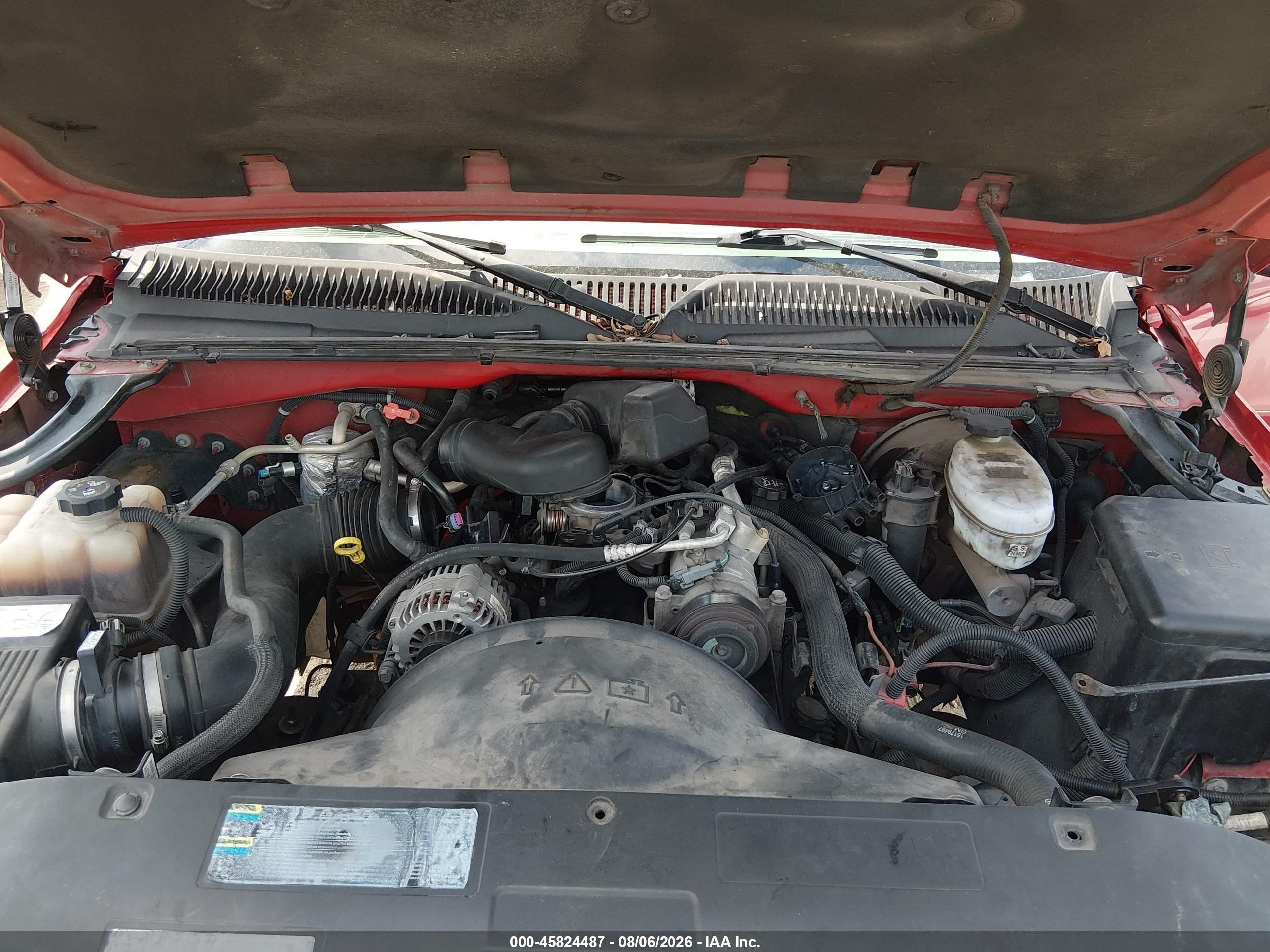 2004 Gmc Sierra 1500   Red vin: 1GTEC19X94Z171480