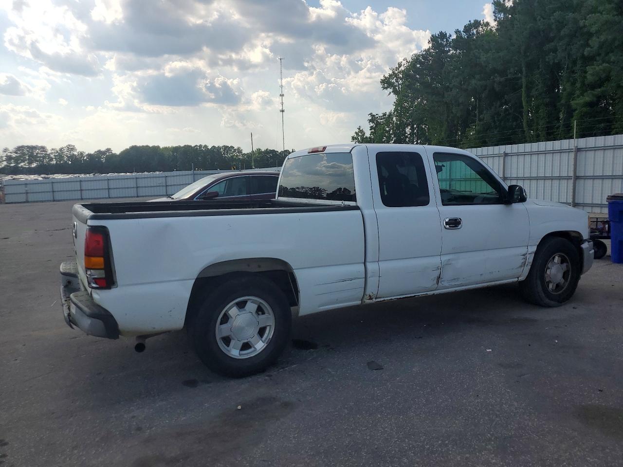 2007 Gmc New Sierra C1500 Classic White vin: 1GTEC19X97Z122770