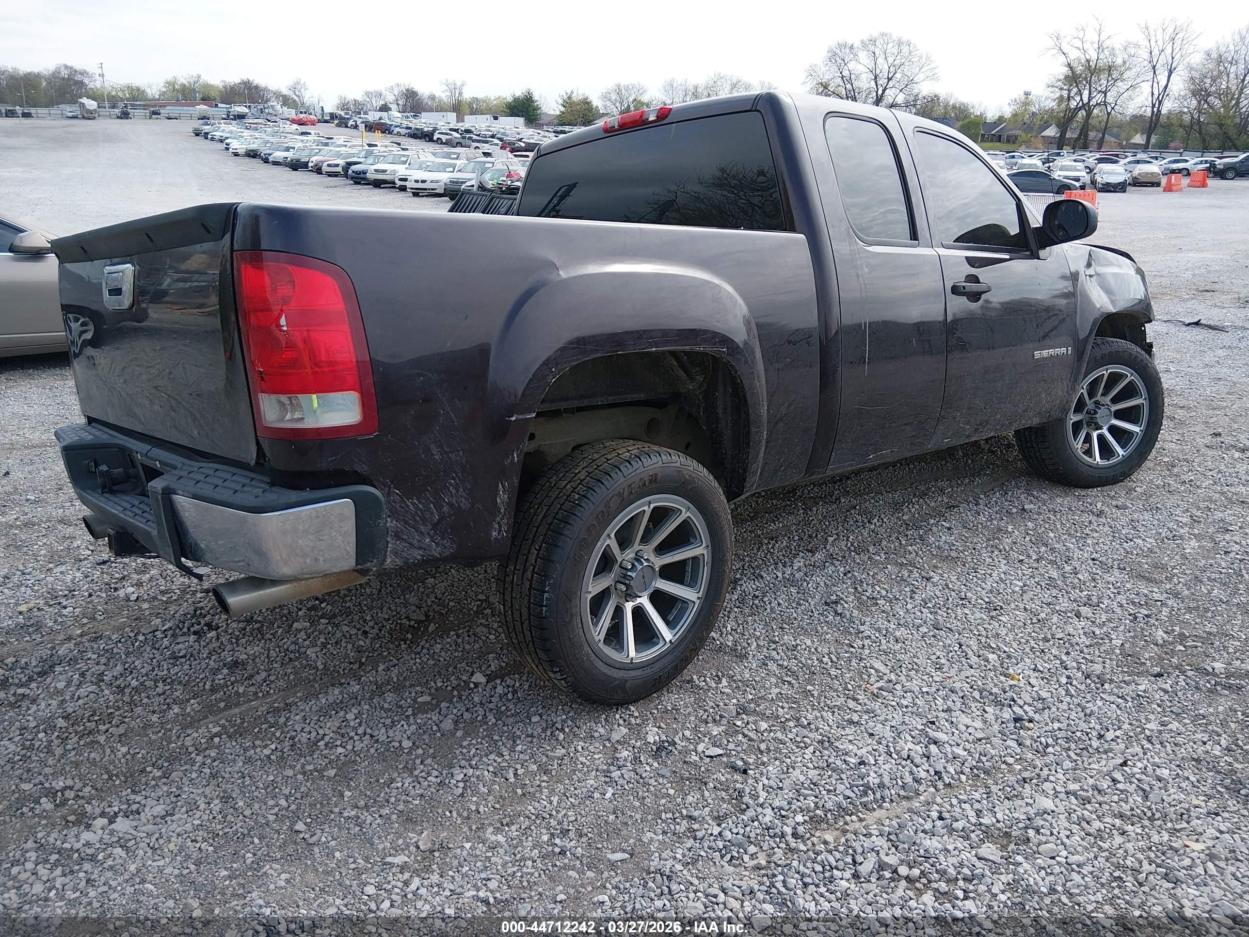 2009 Gmc Sierra 1500 Work Truck Purple vin: 1GTEC19X99Z119919