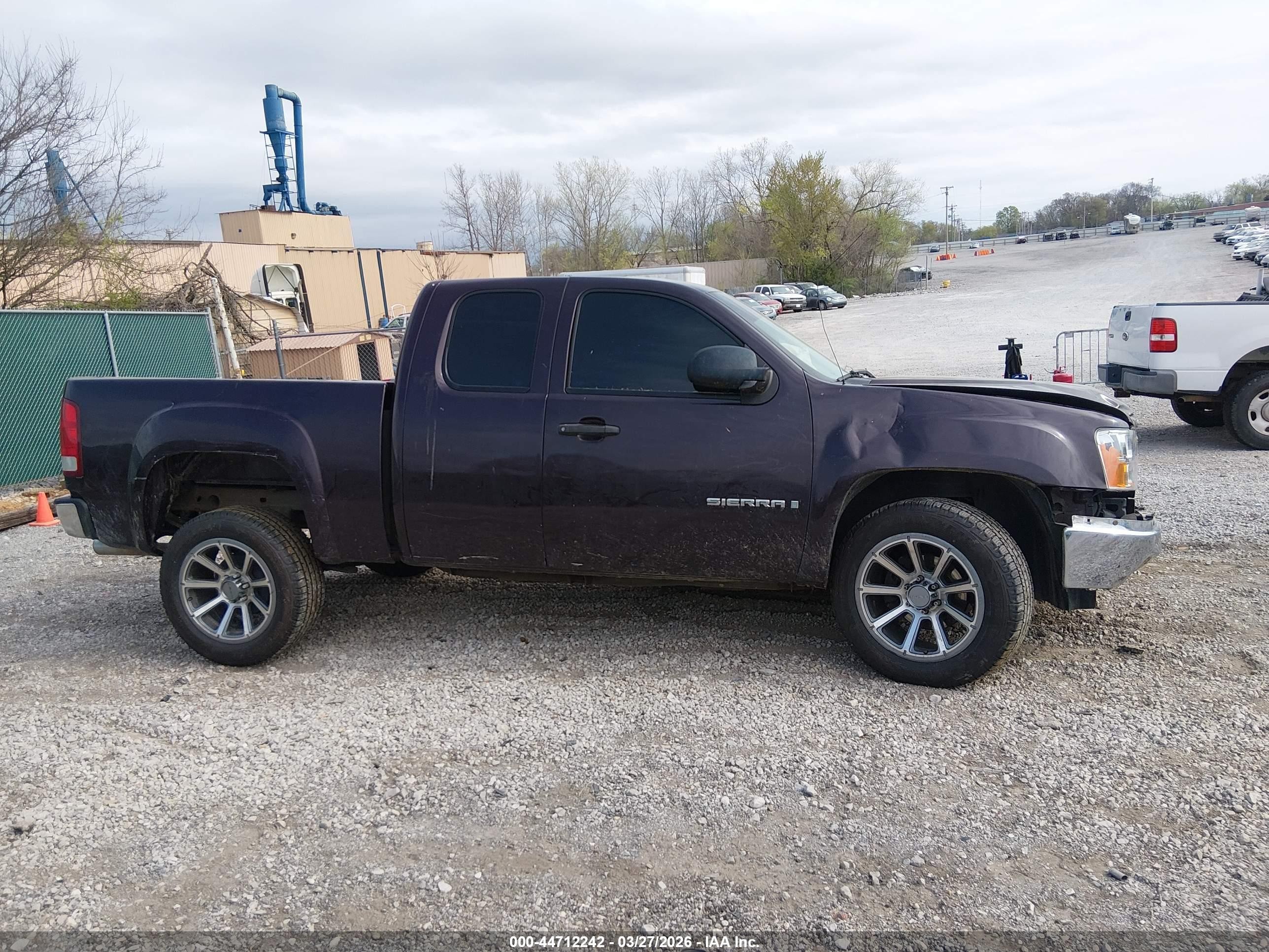 2009 Gmc Sierra 1500 Work Truck Purple vin: 1GTEC19X99Z119919