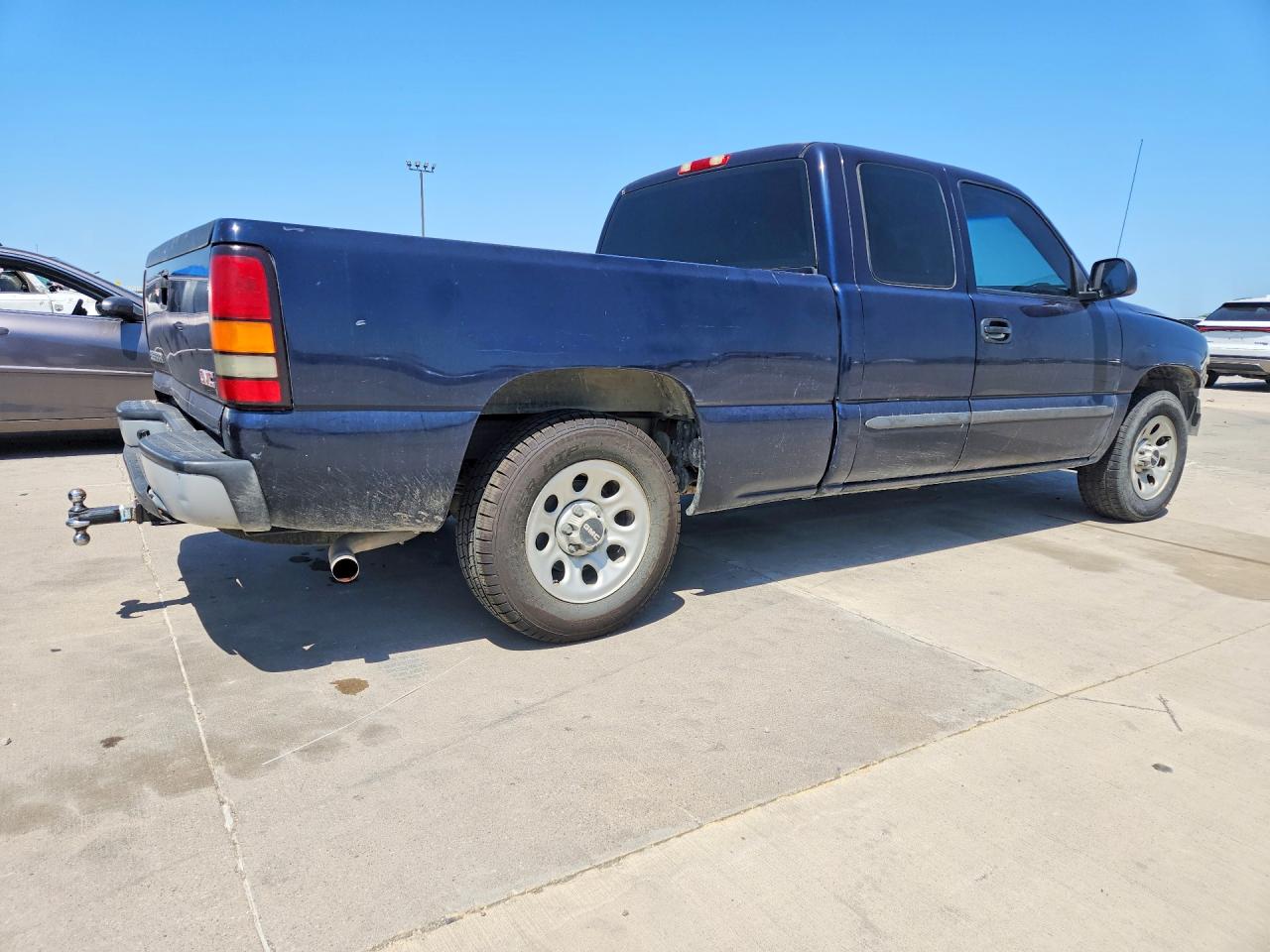 2006 Gmc New Sierra C1500 Blue vin: 1GTEC19XX6Z297222