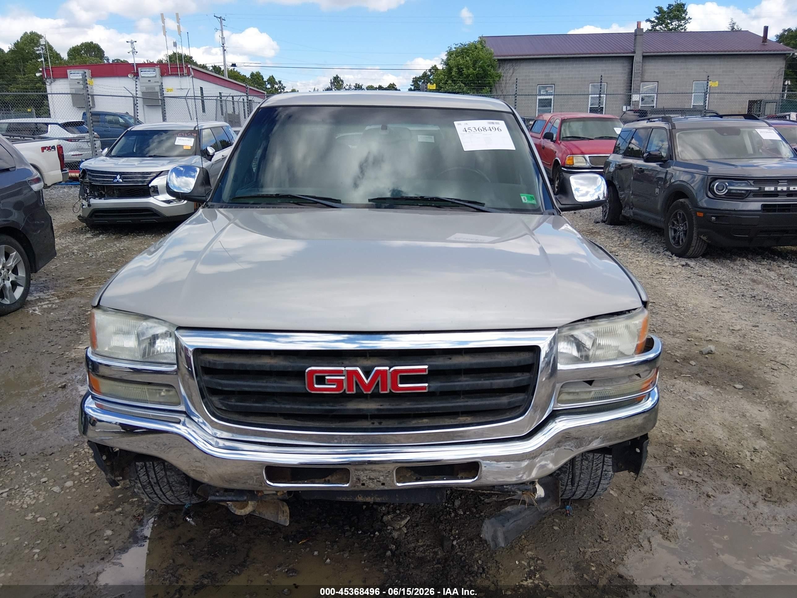 2006 Gmc Sierra 1500 Sle2 Серый vin: 1GTEC19Z06Z226158