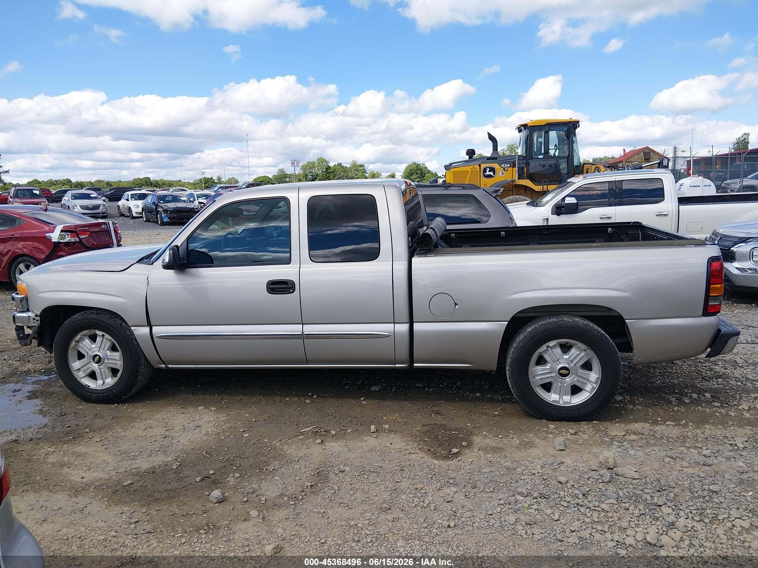 2006 Gmc Sierra 1500 Sle2 Серый vin: 1GTEC19Z06Z226158