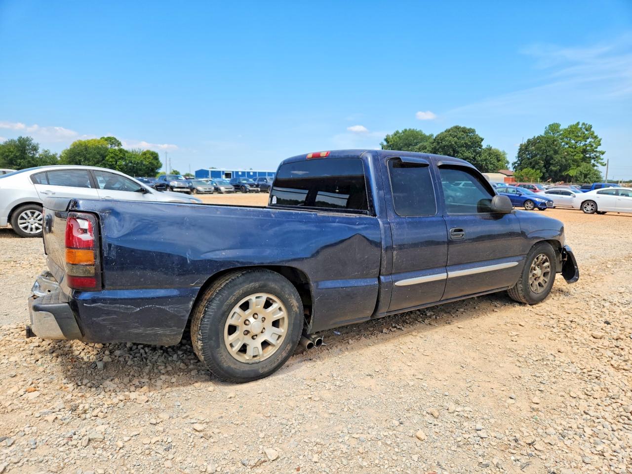 2005 Gmc New Sierra C1500 Синий vin: 1GTEC19Z15Z298601