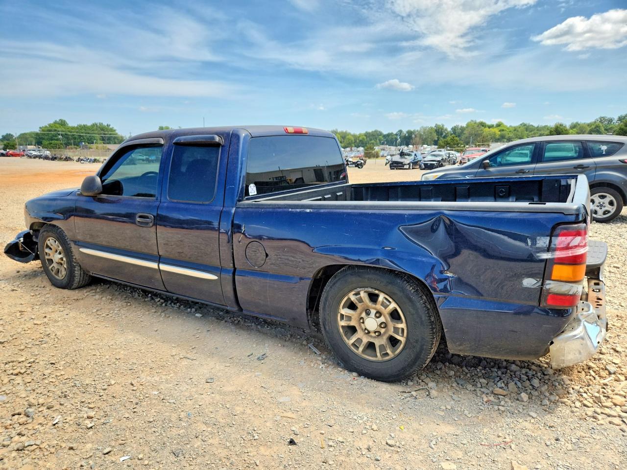 2005 Gmc New Sierra C1500 Синий vin: 1GTEC19Z15Z298601
