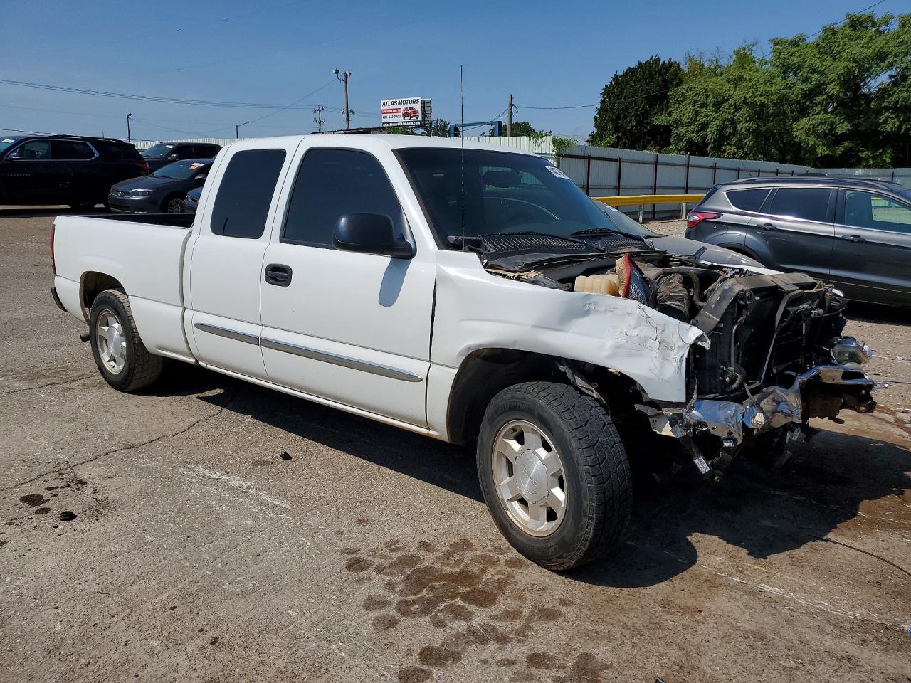 2007 Gmc New Sierra C1500 Classic White vin: 1GTEC19Z17Z157336