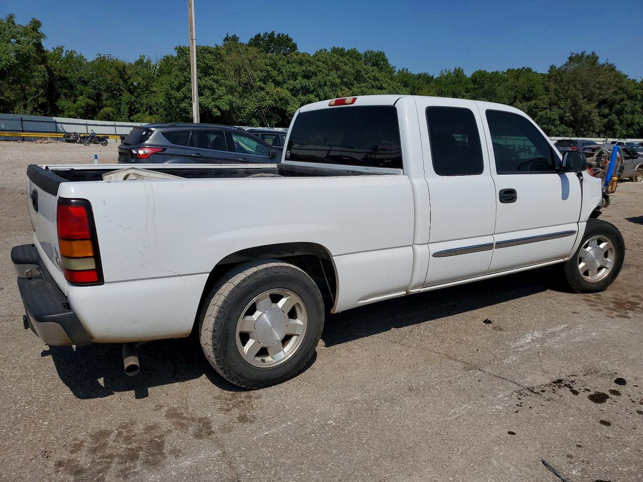 2007 Gmc New Sierra C1500 Classic White vin: 1GTEC19Z17Z157336