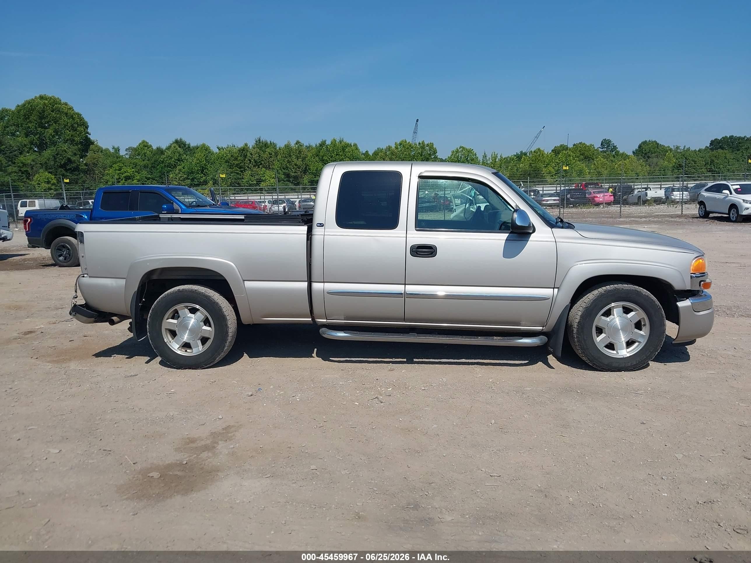 2006 Gmc Sierra 1500 Slt Silver vin: 1GTEC19Z26Z240935