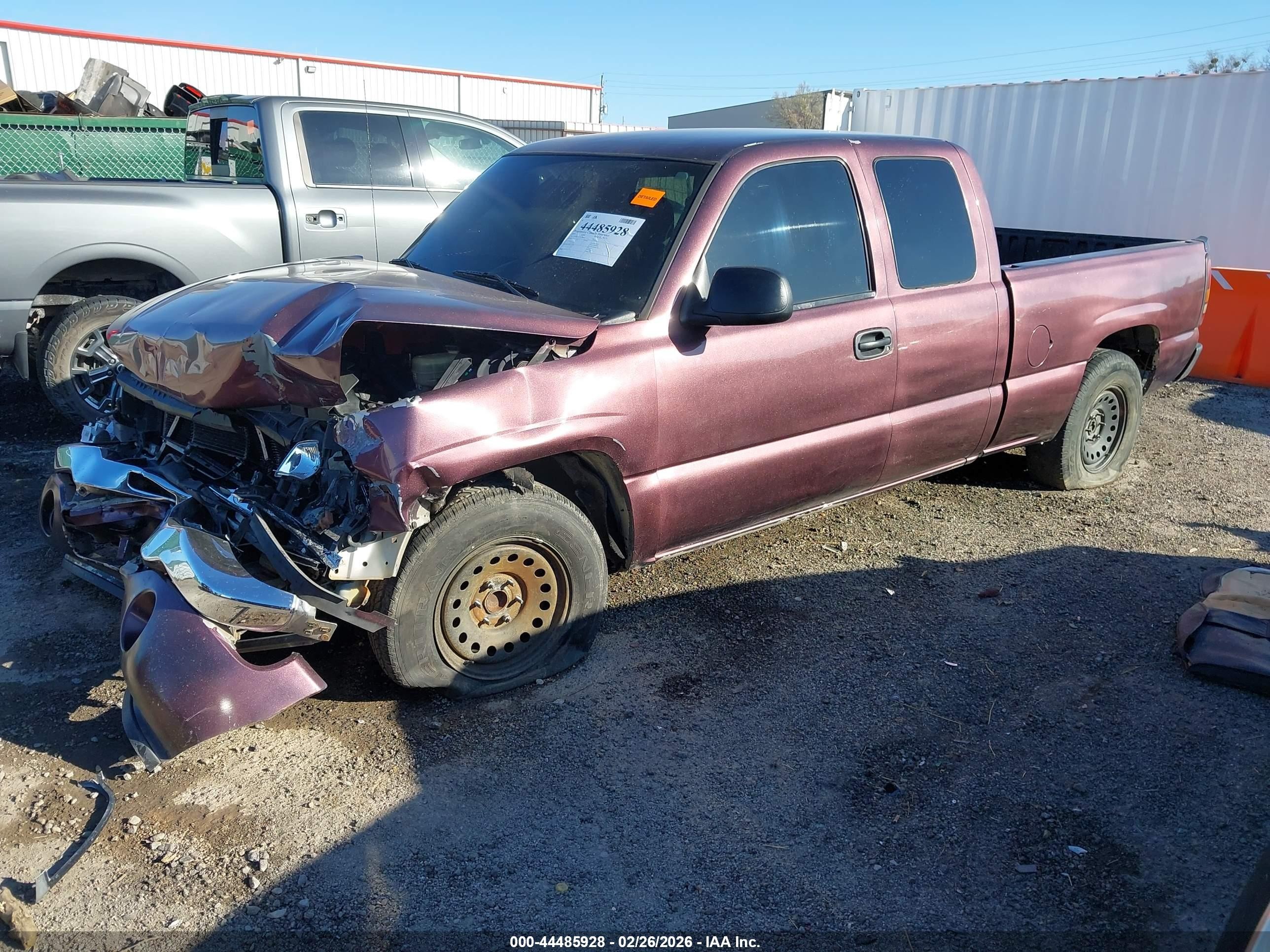2007 Gmc Sierra 1500 Classic Sle1 Purple vin: 1GTEC19Z27Z168135