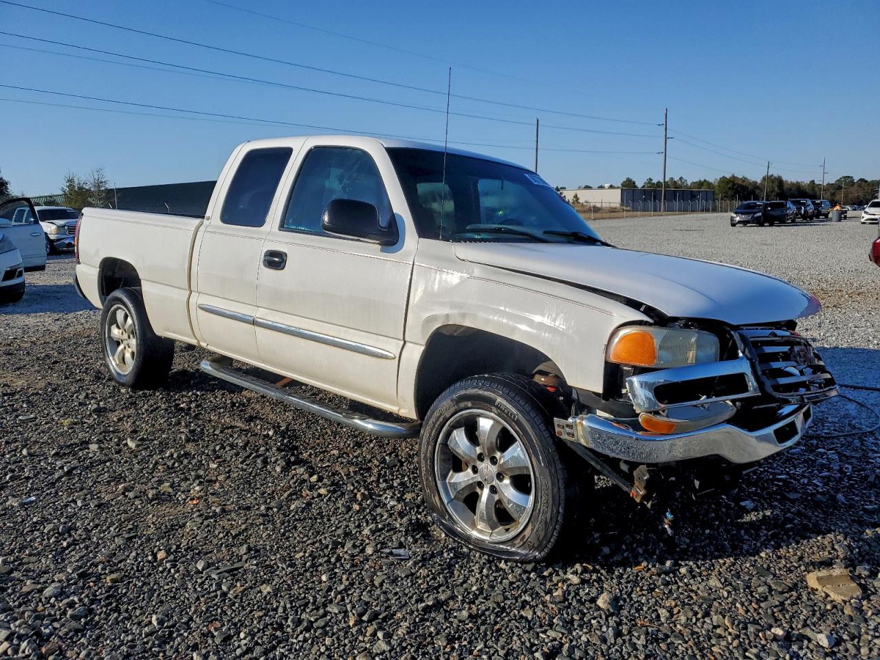 2007 Gmc New Sierra C1500 Classic White vin: 1GTEC19Z37Z140117