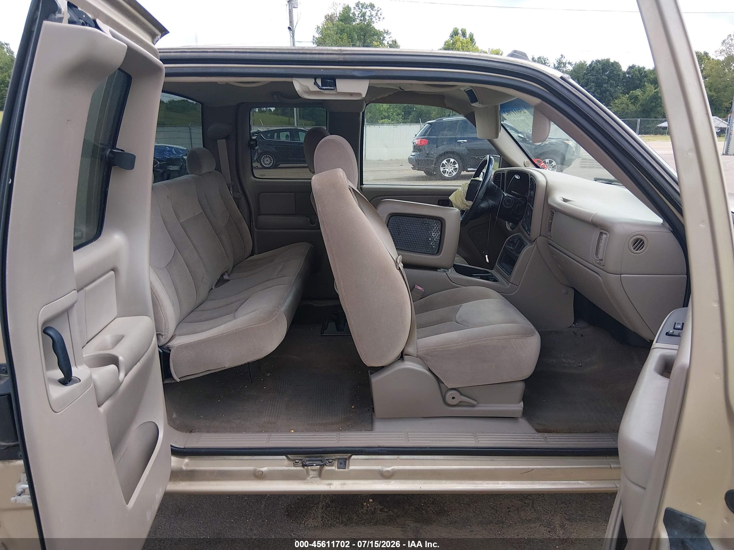 2004 Gmc Sierra 1500 Sle Tan vin: 1GTEC19Z44Z196580