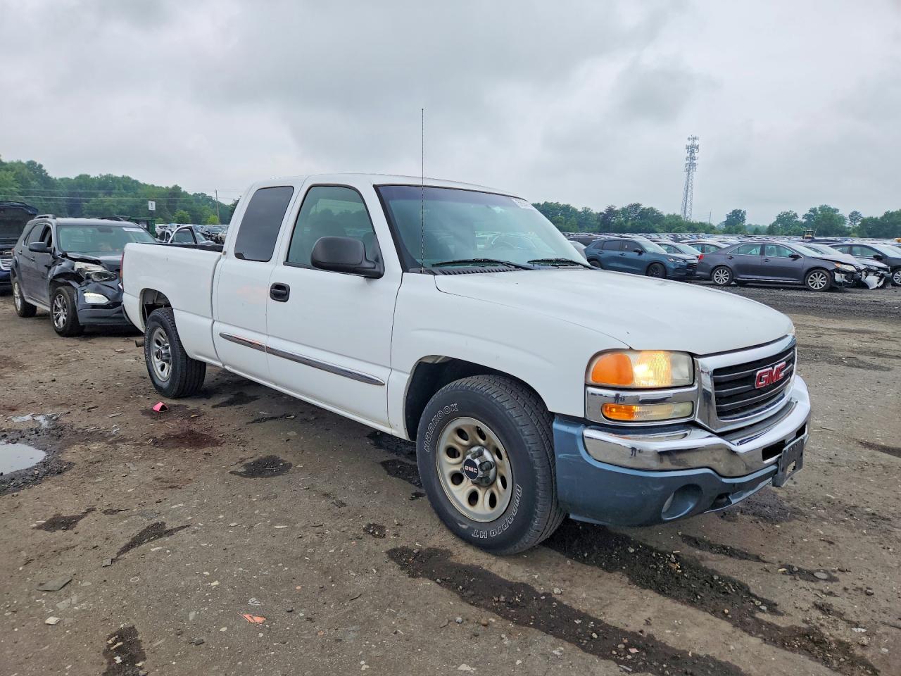 2006 Gmc New Sierra C1500 White vin: 1GTEC19Z66Z245720