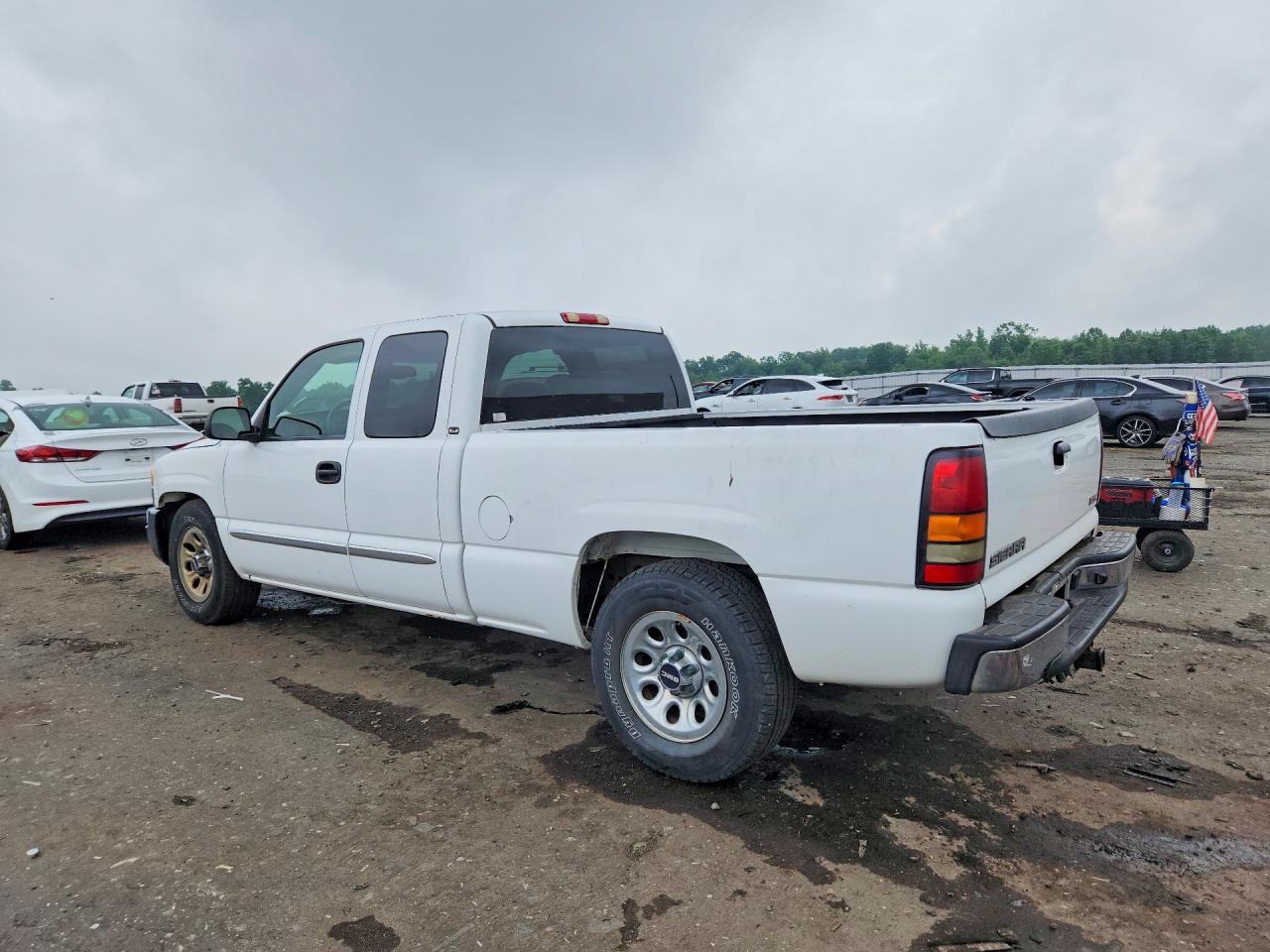 2006 Gmc New Sierra C1500 White vin: 1GTEC19Z66Z245720