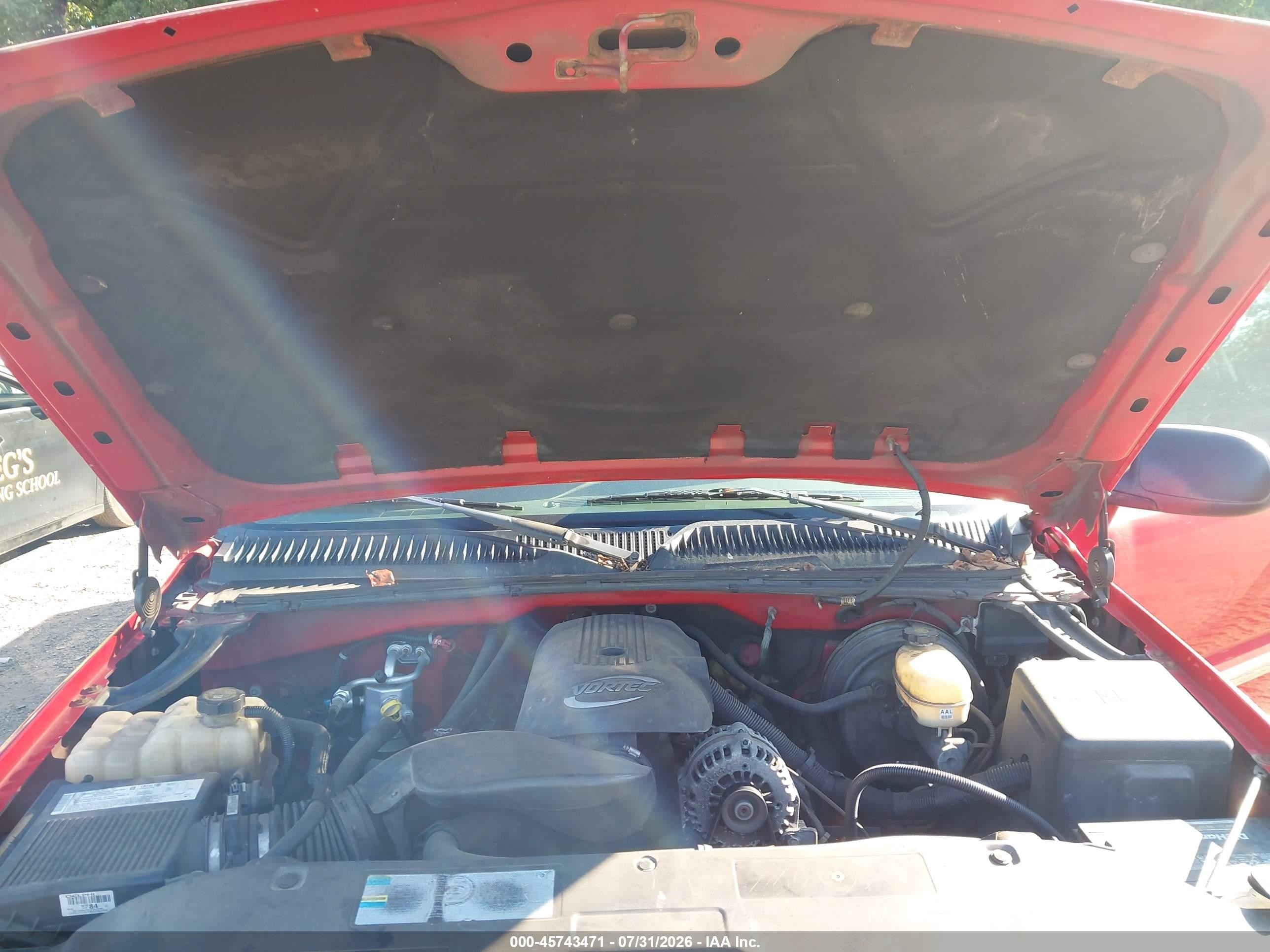 2006 Gmc Sierra 1500 Sle1 Red vin: 1GTEC19Z86Z301835