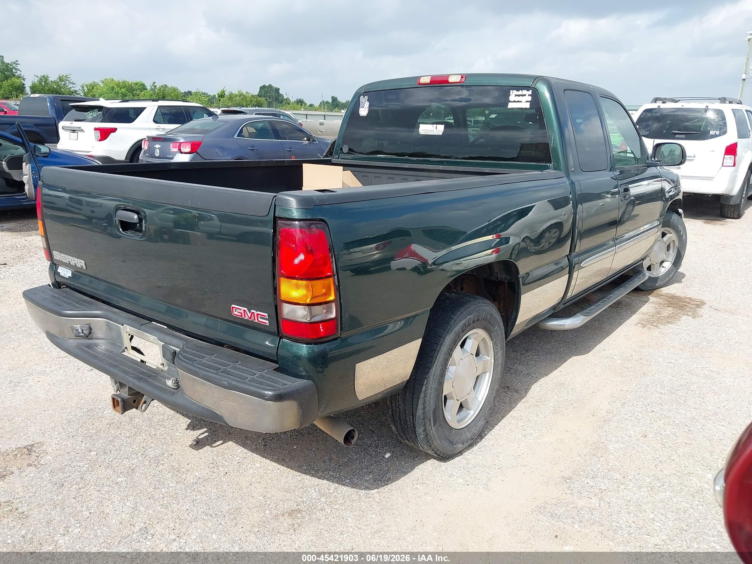 2007 Gmc Sierra 1500 Classic Sle1 vin: 1GTEC19Z87Z108960