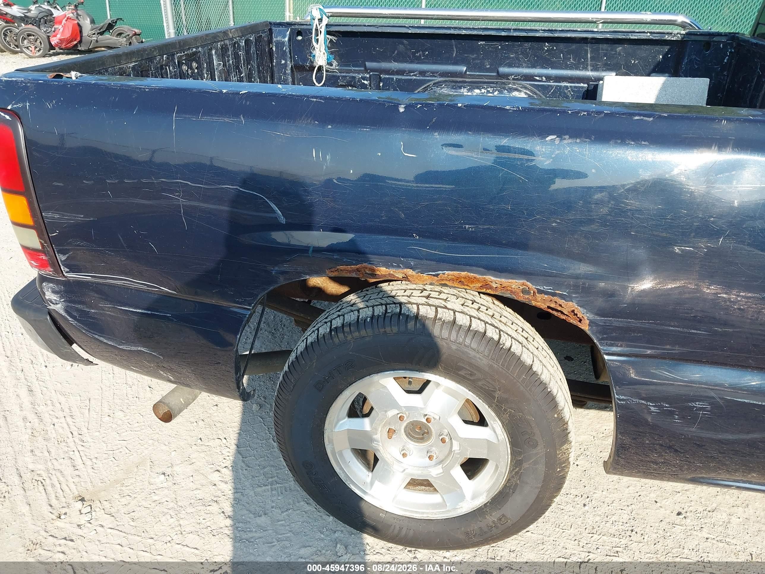 2007 Gmc Sierra 1500 Classic Sle1 Blue vin: 1GTEC19Z87Z176840