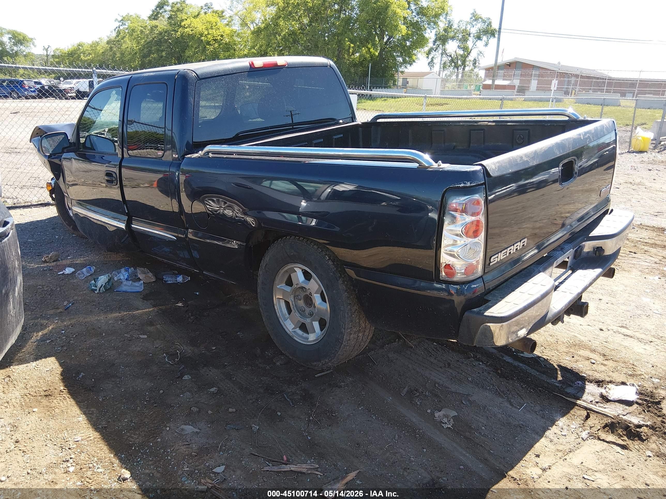 2006 Gmc Sierra 1500 Sle1 Черный vin: 1GTEC19ZX6Z129260
