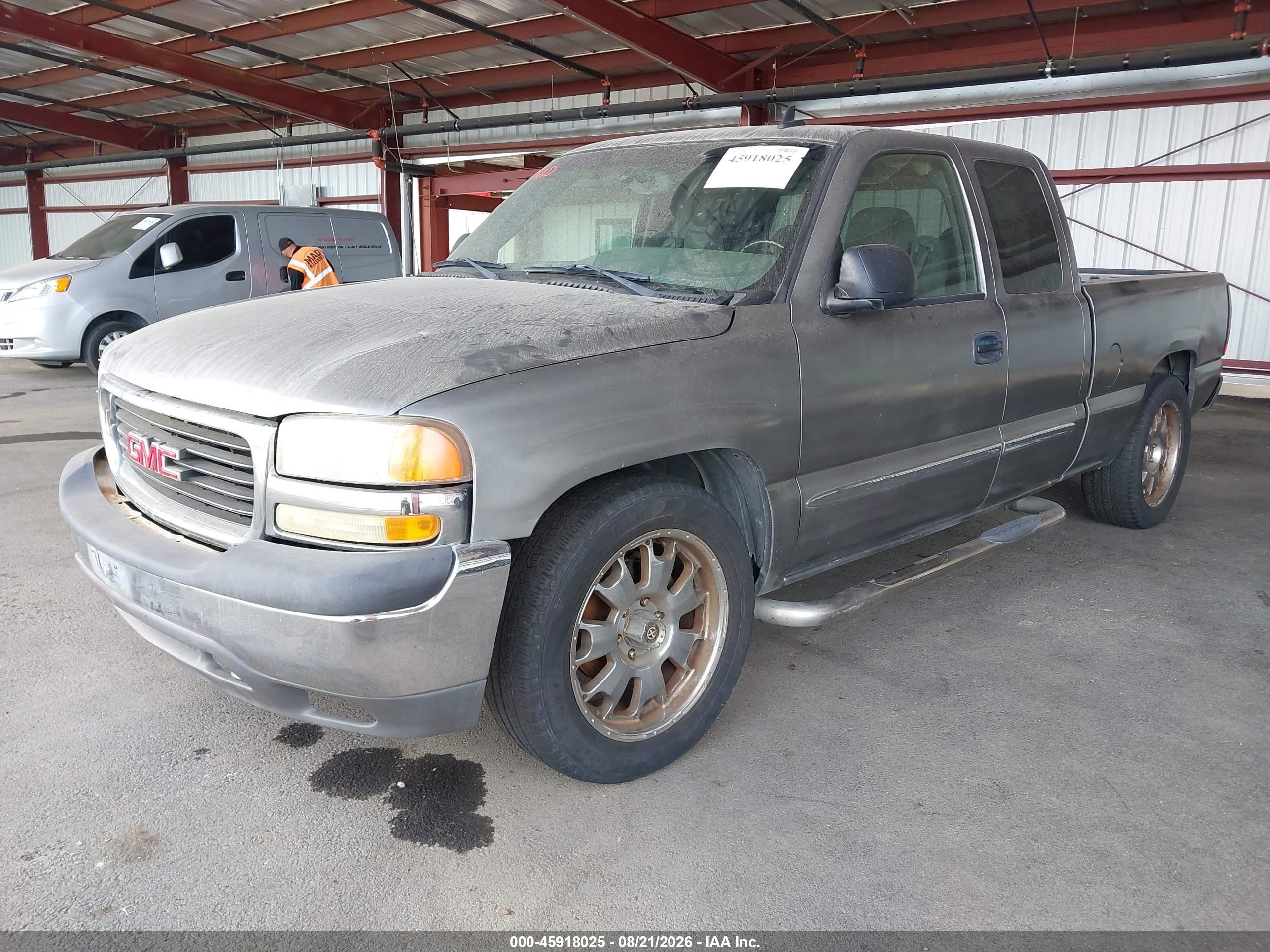 2007 Gmc Sierra 1500 Classic Sle1 Gray vin: 1GTEC19ZX7Z189458