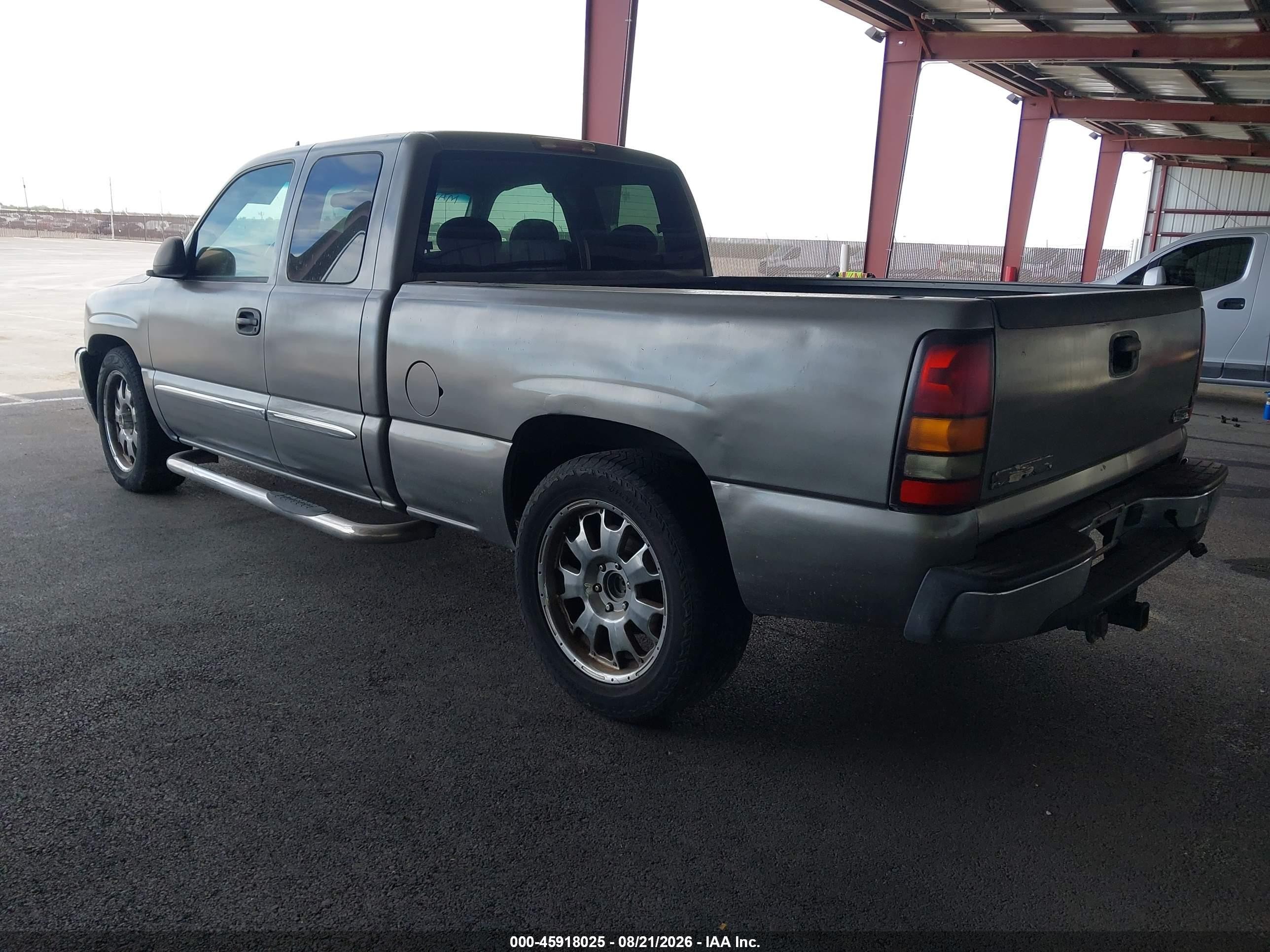 2007 Gmc Sierra 1500 Classic Sle1 Gray vin: 1GTEC19ZX7Z189458