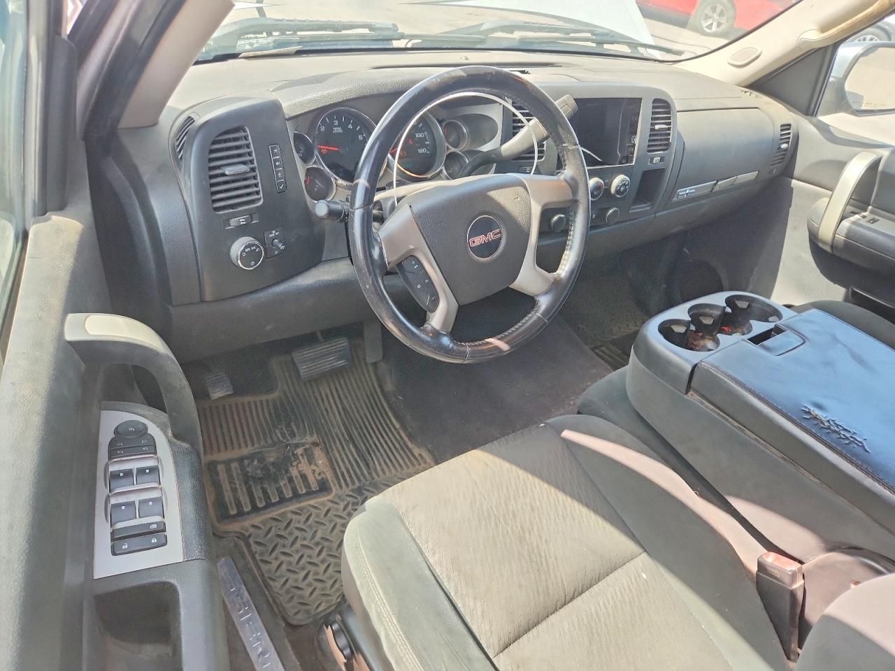 2009 Gmc Sierra C1500 Sle White vin: 1GTEC29019Z185857
