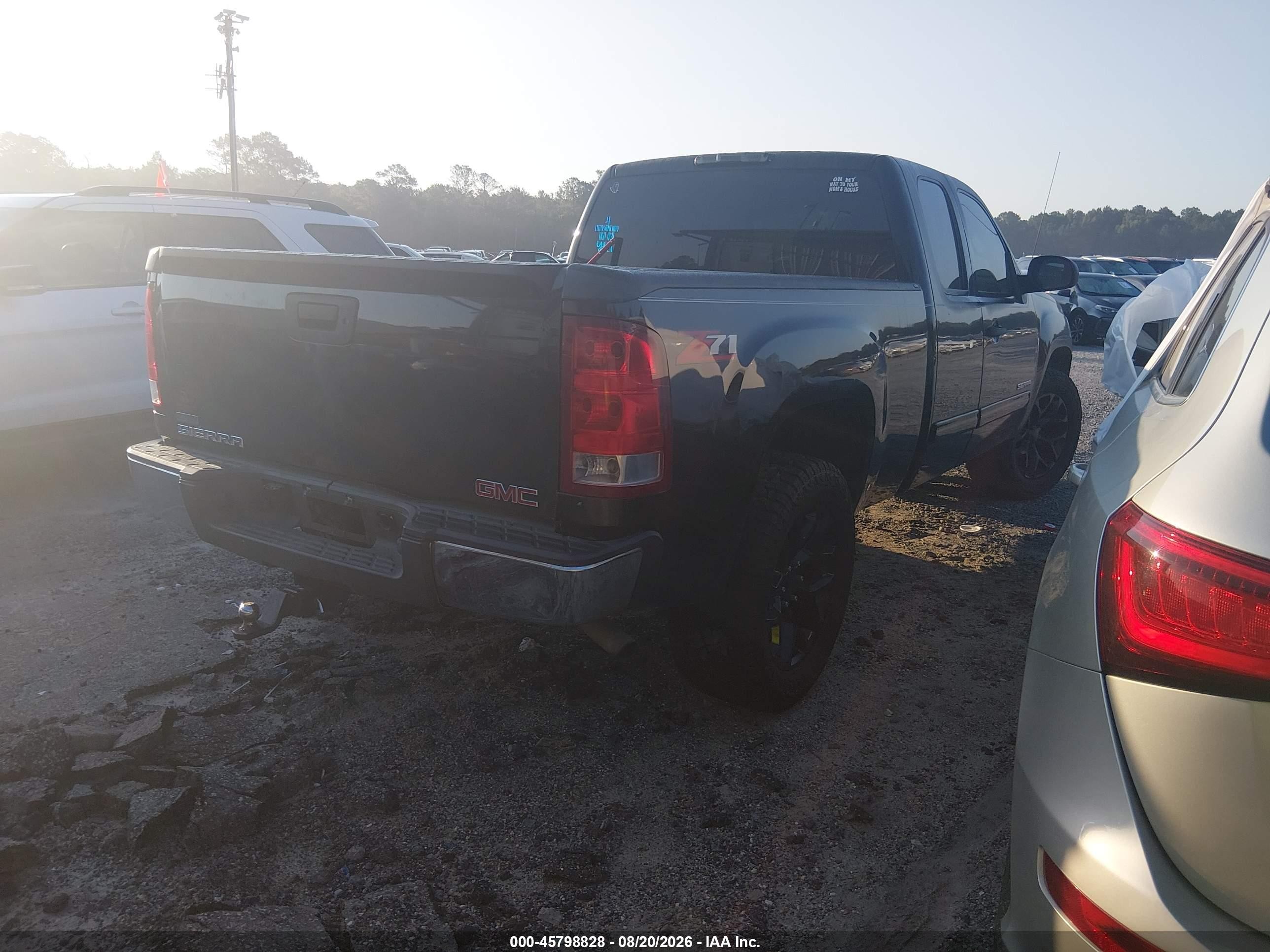 2009 Gmc Sierra 1500 Sle Black vin: 1GTEC29039Z290867