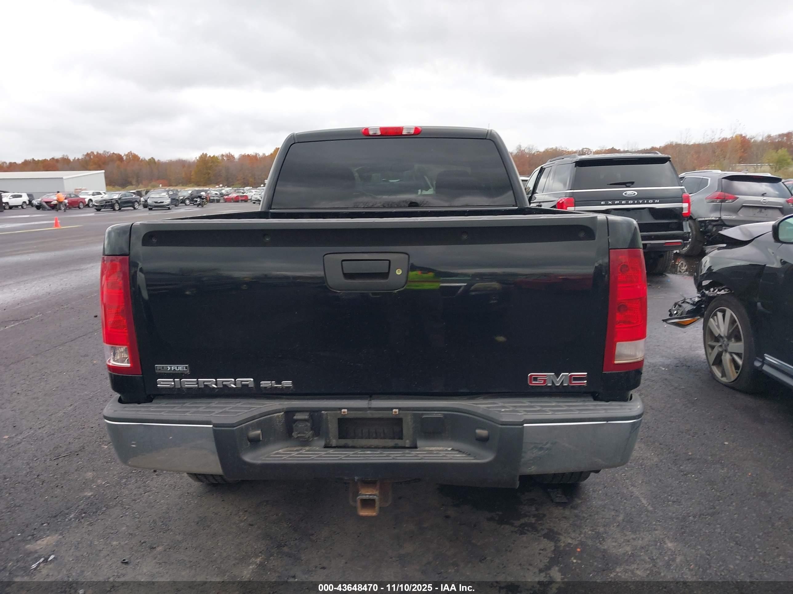 2009 Gmc Sierra 1500 Sle Черный vin: 1GTEC29079Z289303