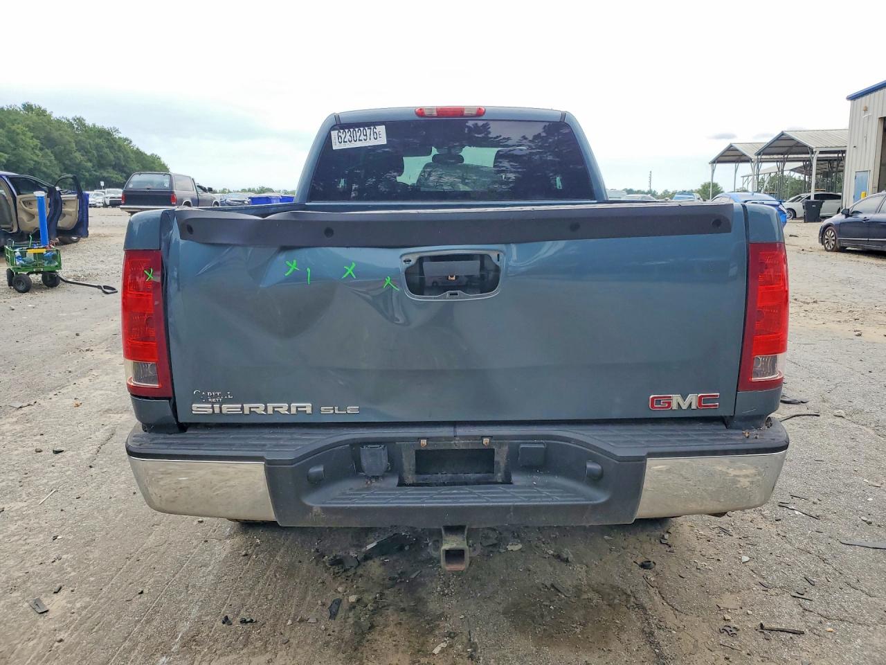 2009 Gmc Sierra C1500 Sle Blue vin: 1GTEC29J39Z291767
