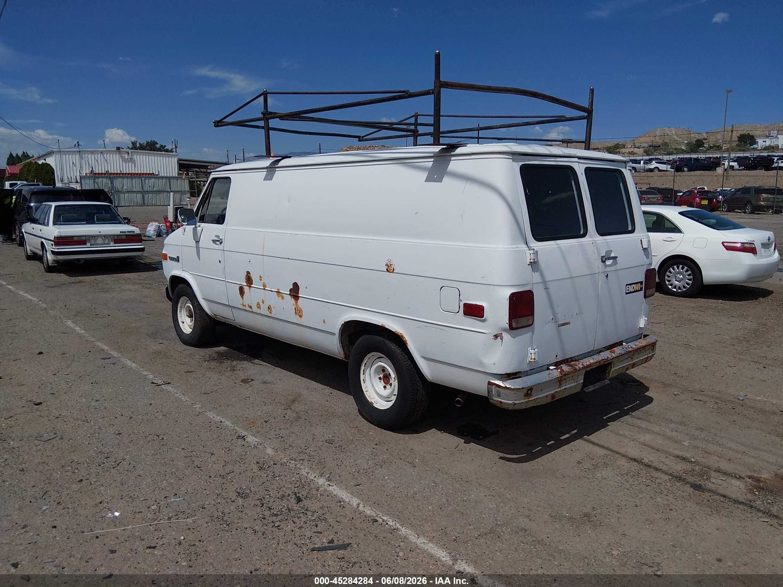 1985 Gmc Vandura G2500 White vin: 1GTEG25H7F7509935