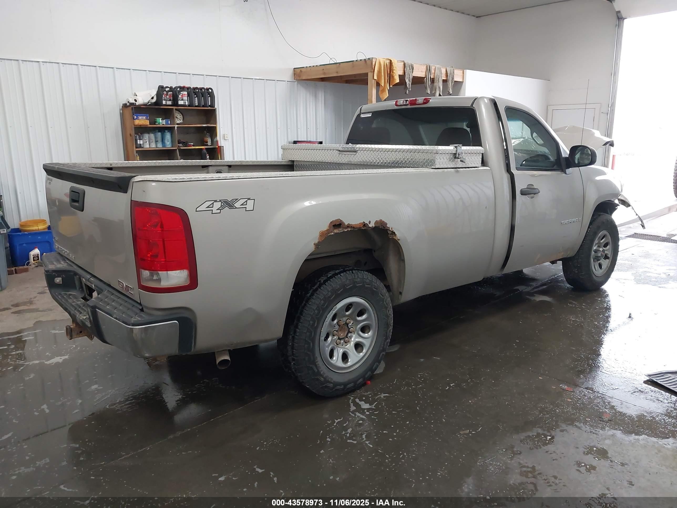 2008 Gmc Sierra 1500 Sle1 Gold vin: 1GTEK14068Z215437
