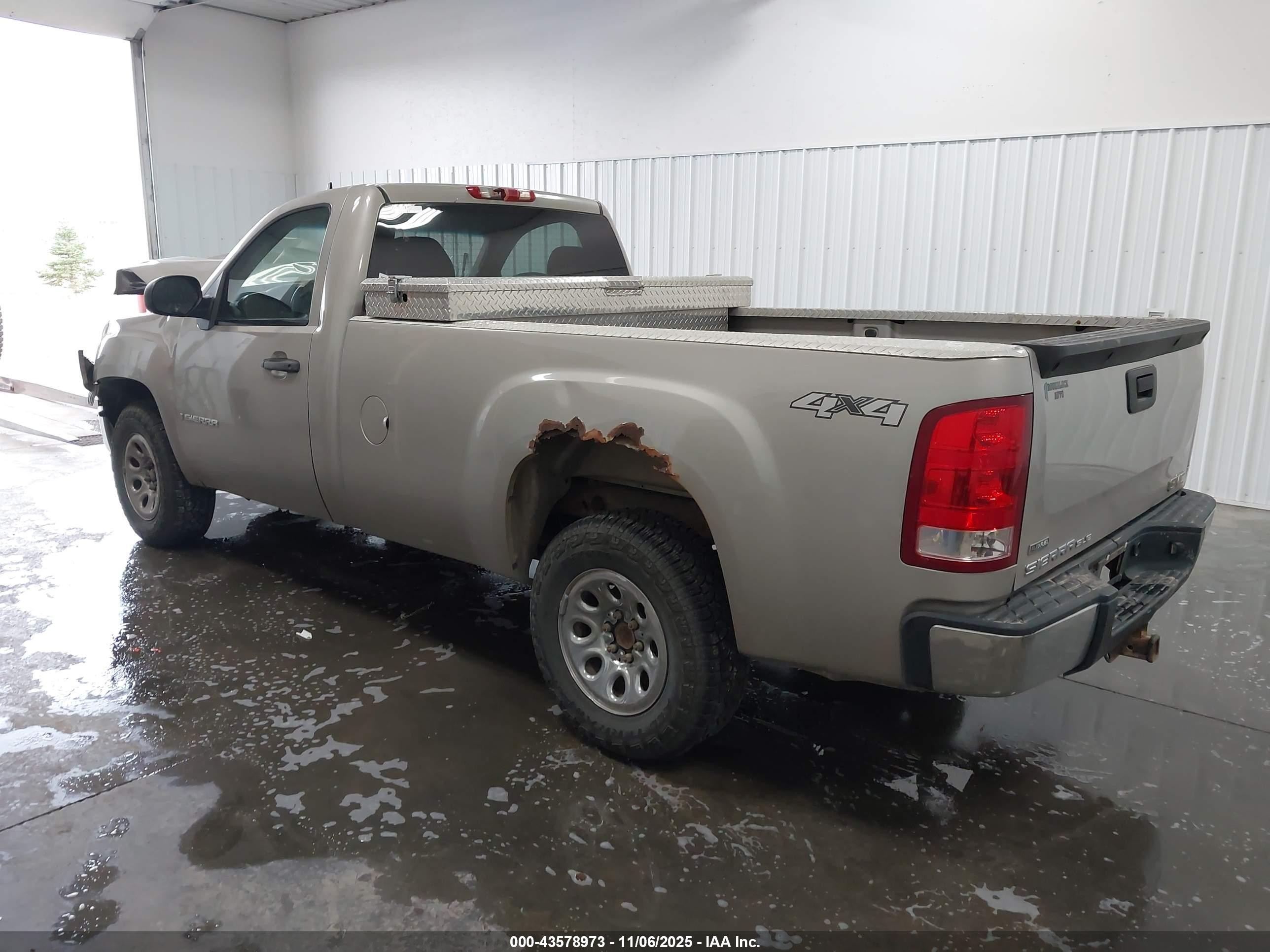 2008 Gmc Sierra 1500 Sle1 Gold vin: 1GTEK14068Z215437