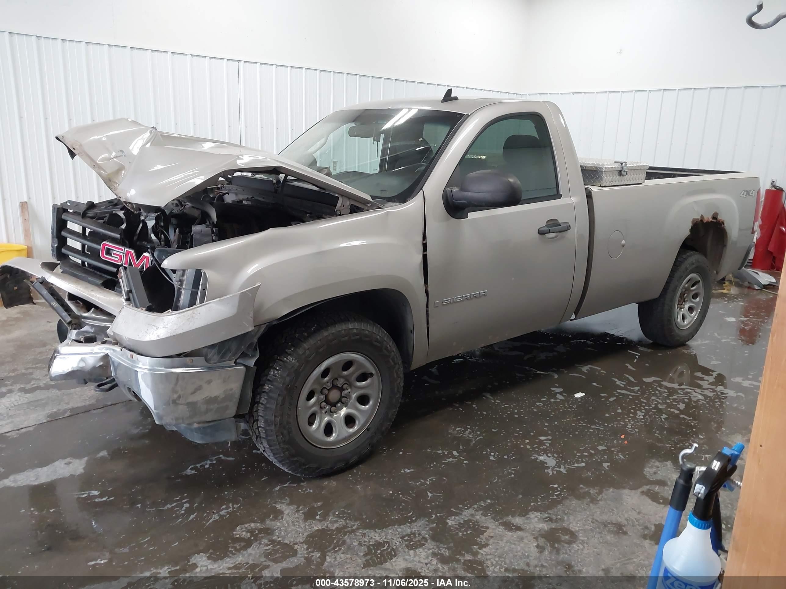 2008 Gmc Sierra 1500 Sle1 Gold vin: 1GTEK14068Z215437