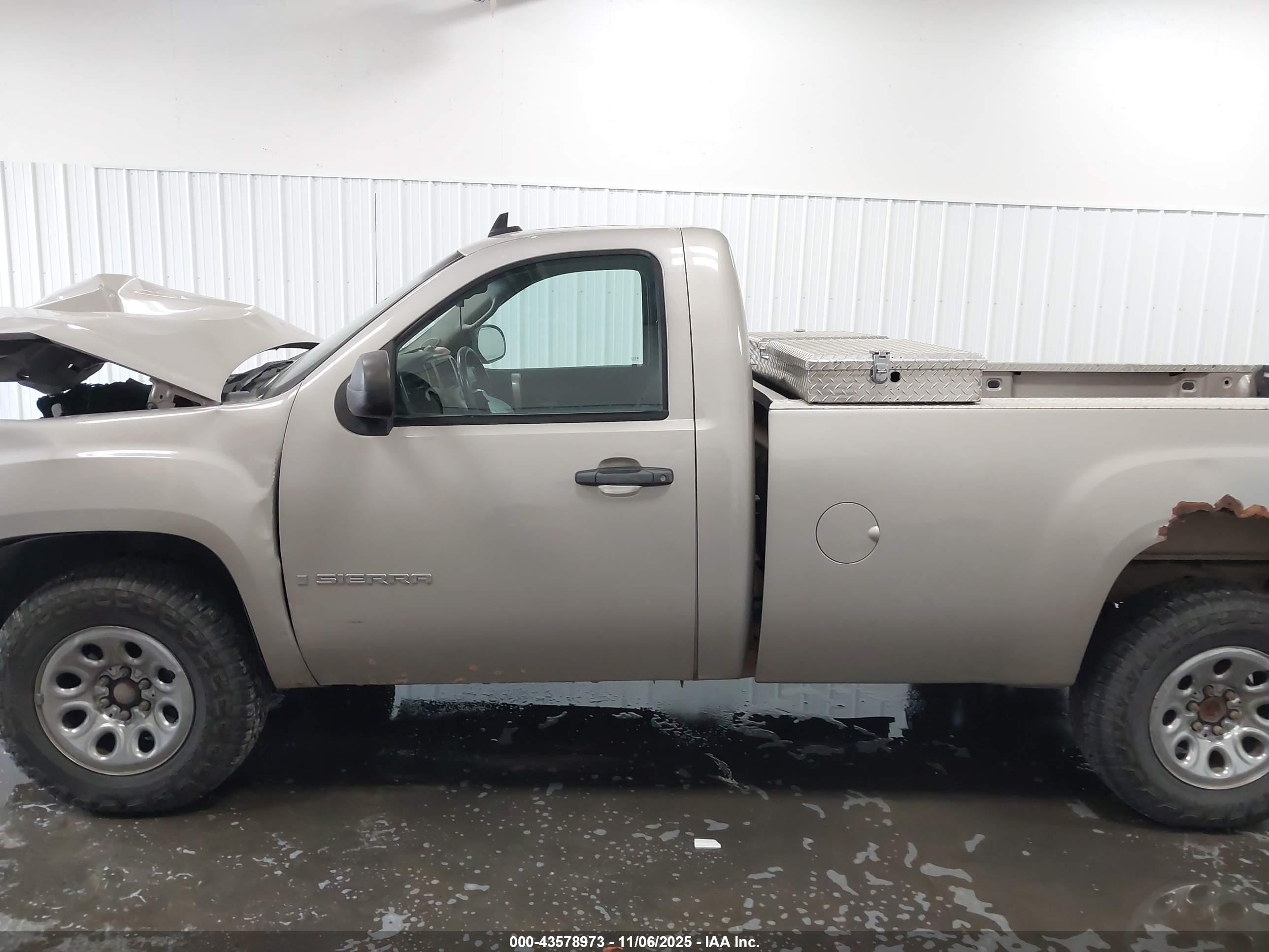 2008 Gmc Sierra 1500 Sle1 Gold vin: 1GTEK14068Z215437