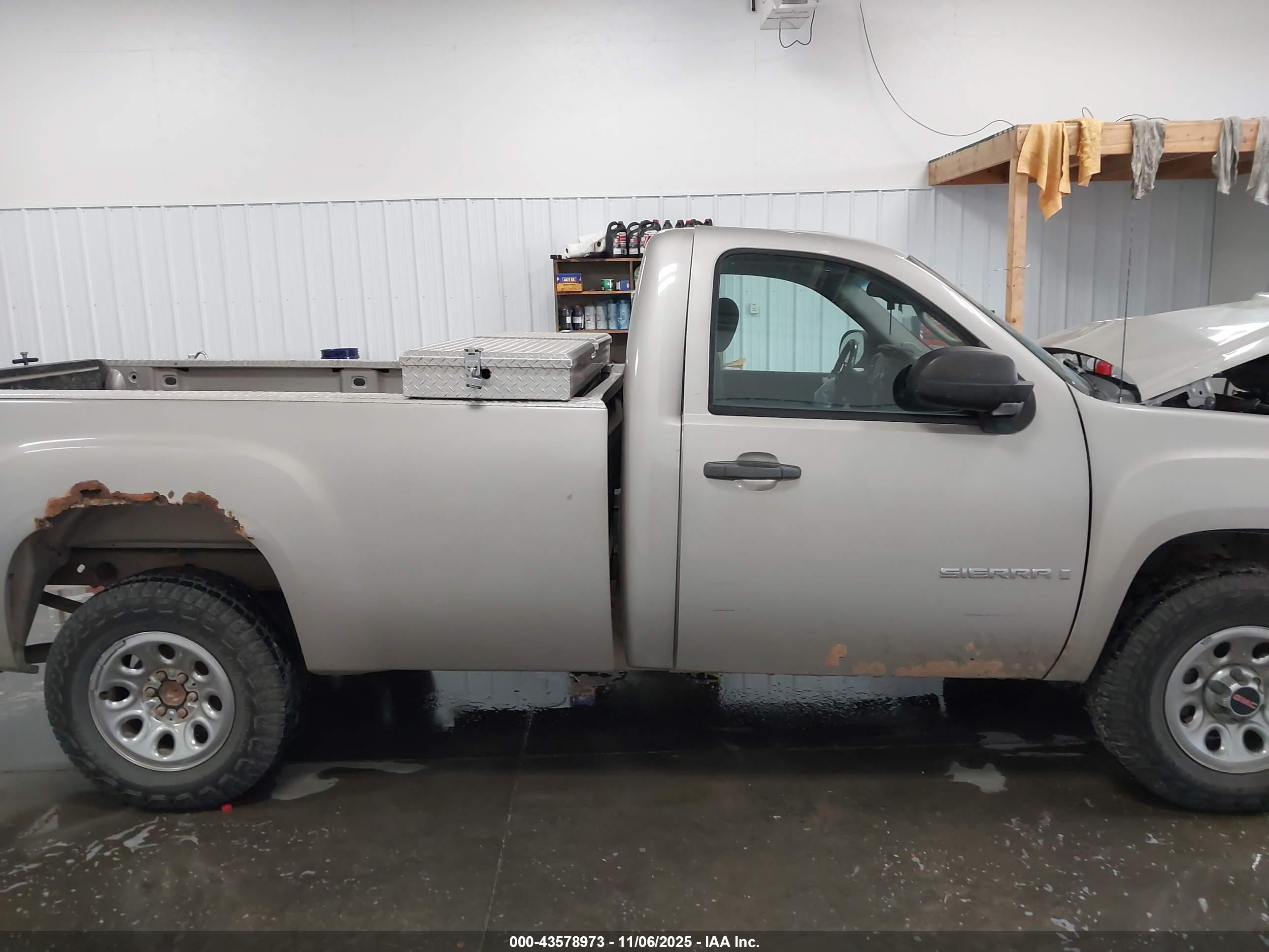 2008 Gmc Sierra 1500 Sle1 Gold vin: 1GTEK14068Z215437