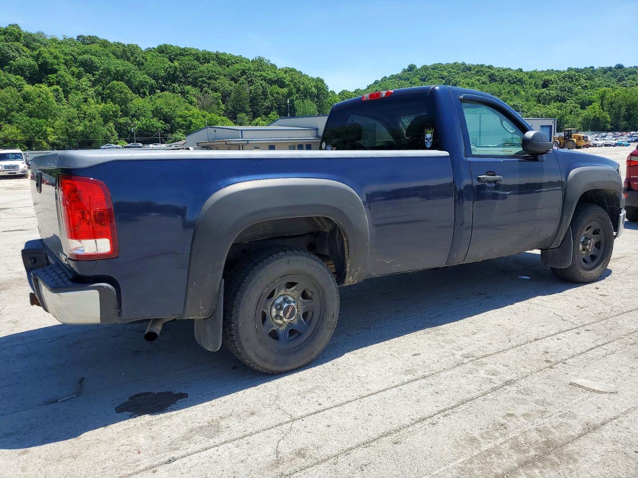 2009 Gmc Sierra K1500 Синий vin: 1GTEK14C19Z294513