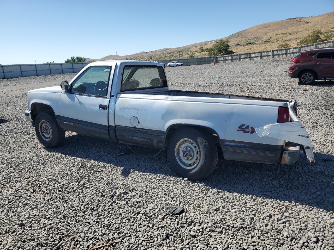 1992 Gmc Sierra K1500 Белый vin: 1GTEK14K5NE548779