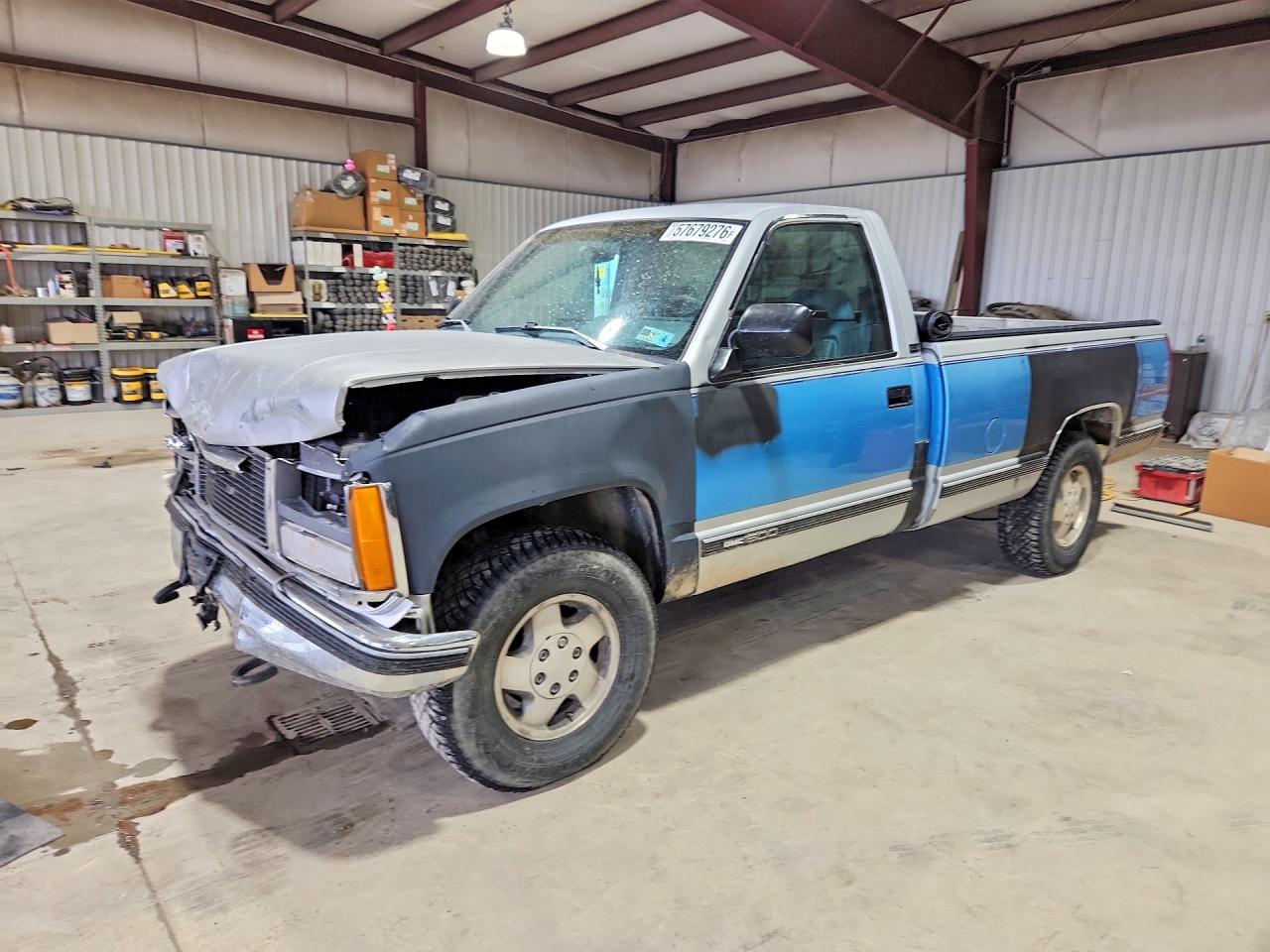 1993 Gmc Sierra K1500 Two Tone vin: 1GTEK14K8PZ522379