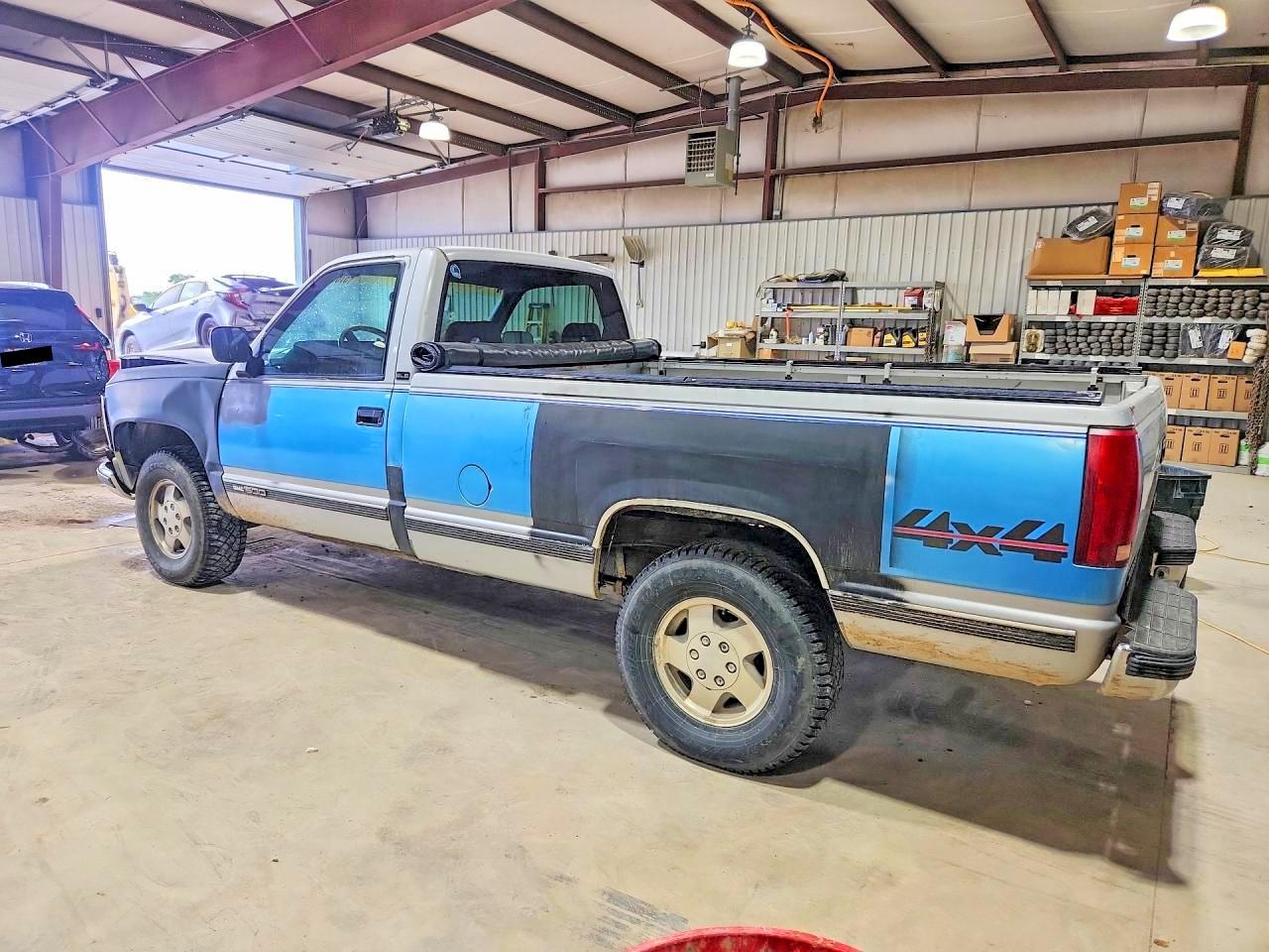 1993 Gmc Sierra K1500 Two Tone vin: 1GTEK14K8PZ522379