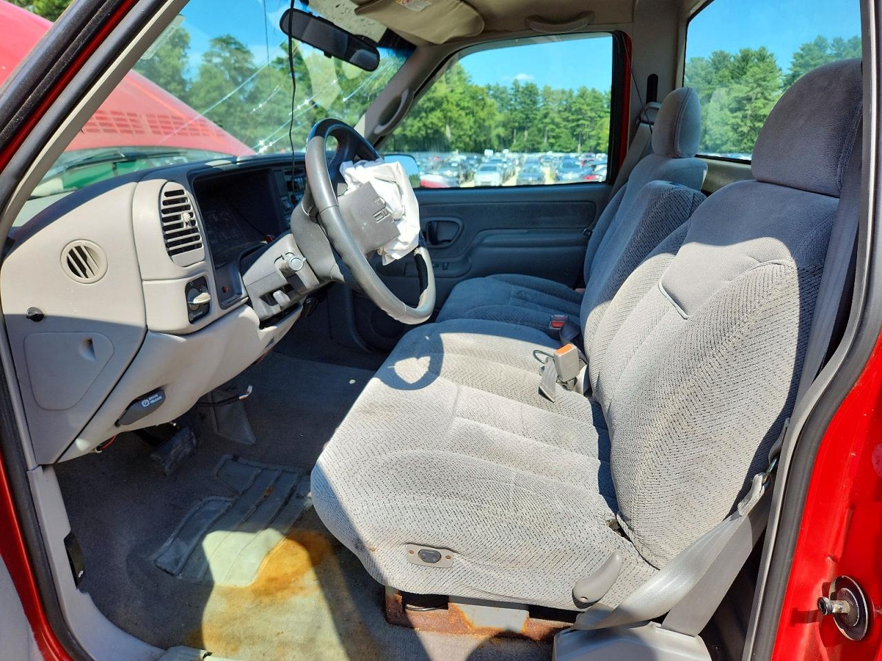 1998 Gmc Sierra K1500 Красный vin: 1GTEK14M7WE534949