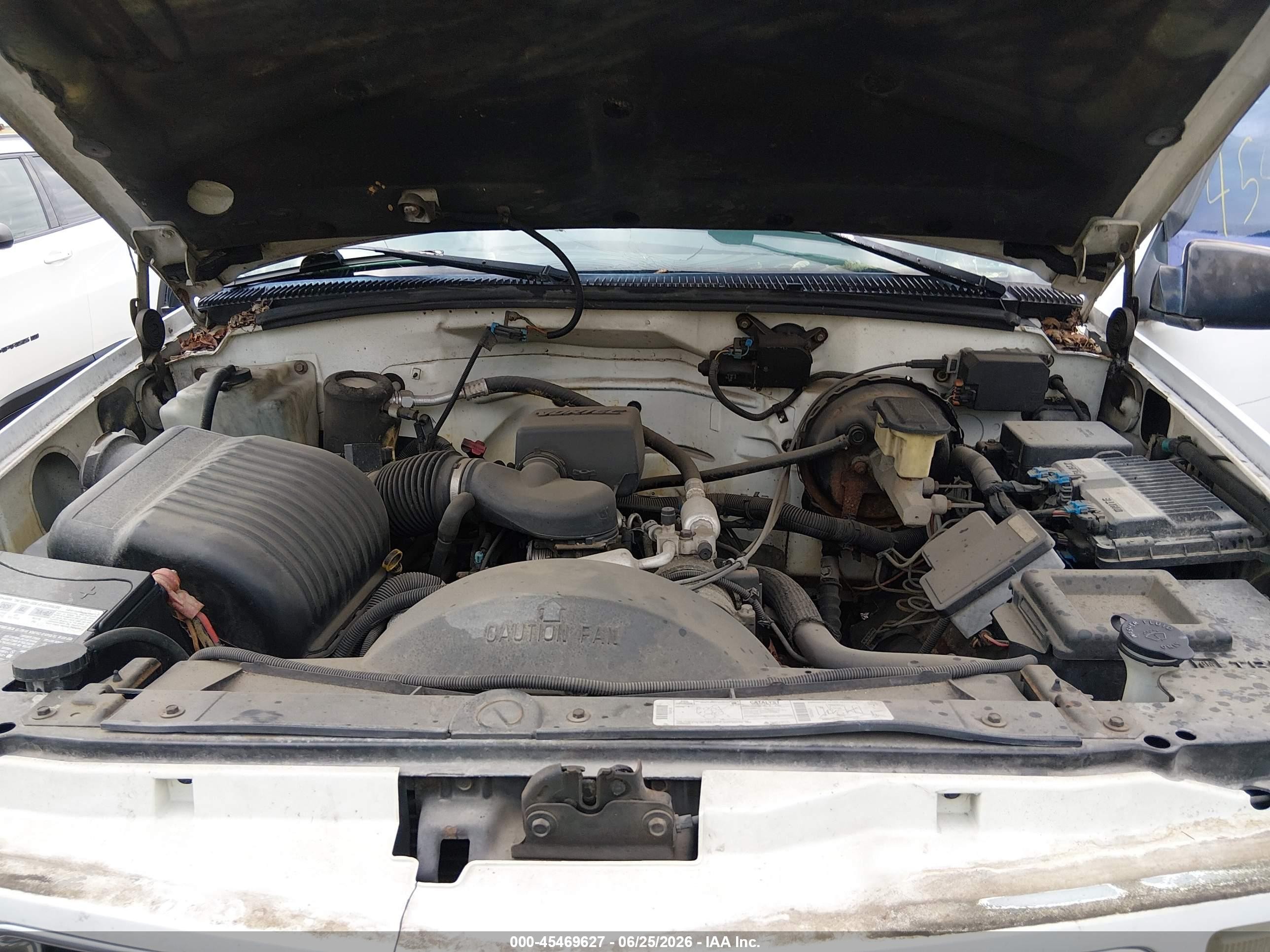1997 Gmc Sierra 1500 Sl Wideside Белый vin: 1GTEK14R4VZ514712