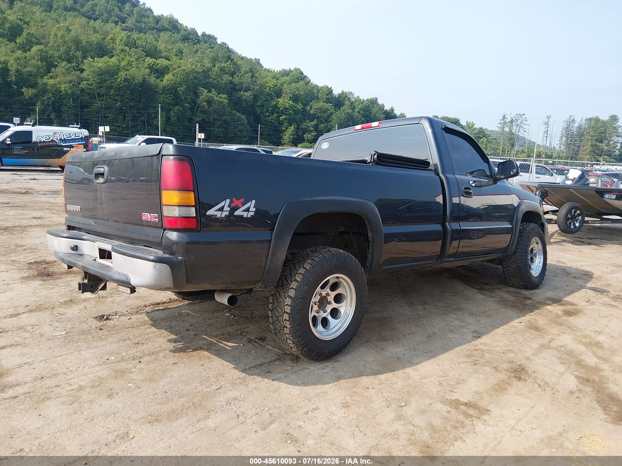 2005 Gmc Sierra 1500 Work Truck Серый vin: 1GTEK14T15Z213200
