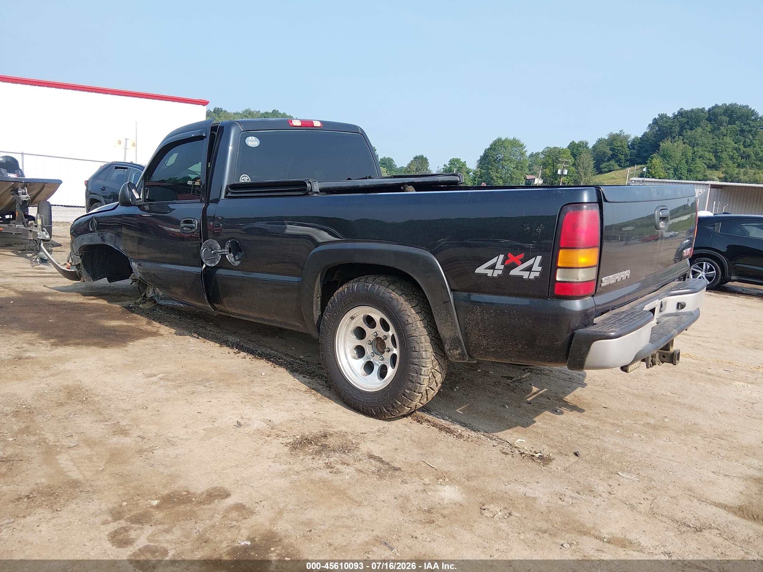 2005 Gmc Sierra 1500 Work Truck Серый vin: 1GTEK14T15Z213200