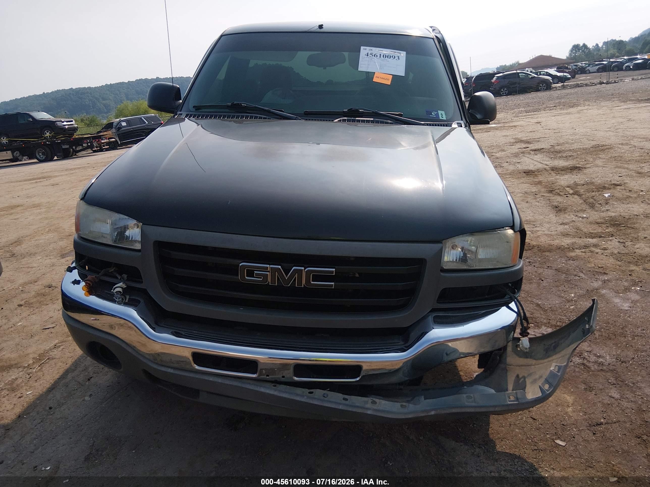2005 Gmc Sierra 1500 Work Truck Серый vin: 1GTEK14T15Z213200