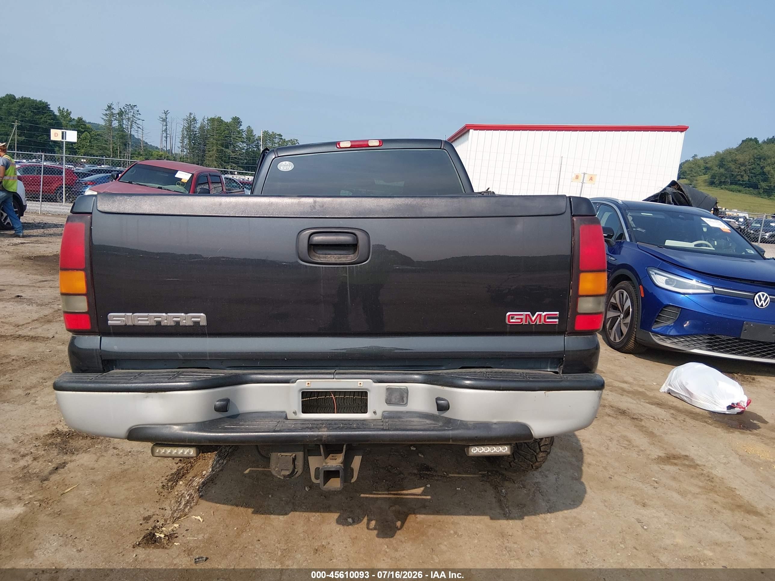 2005 Gmc Sierra 1500 Work Truck Серый vin: 1GTEK14T15Z213200