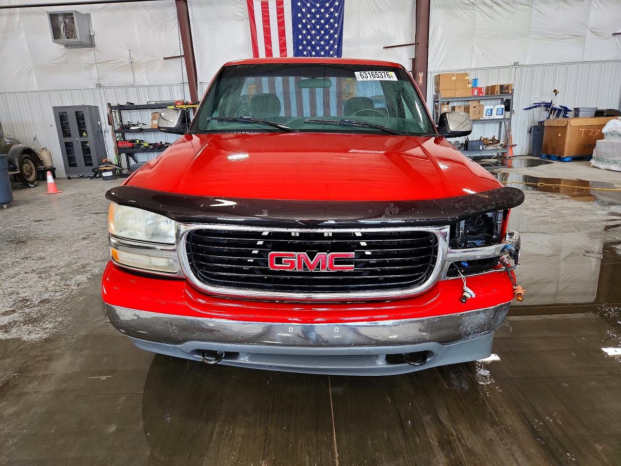 2000 Gmc New Sierra K1500 Красный vin: 1GTEK14T3YZ123017