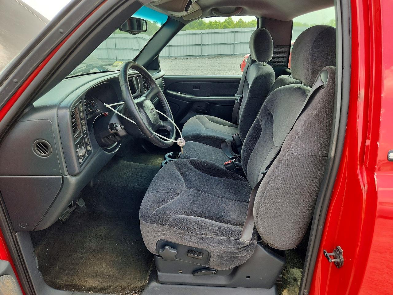 2001 Gmc New Sierra K1500 Red vin: 1GTEK14T61Z291465