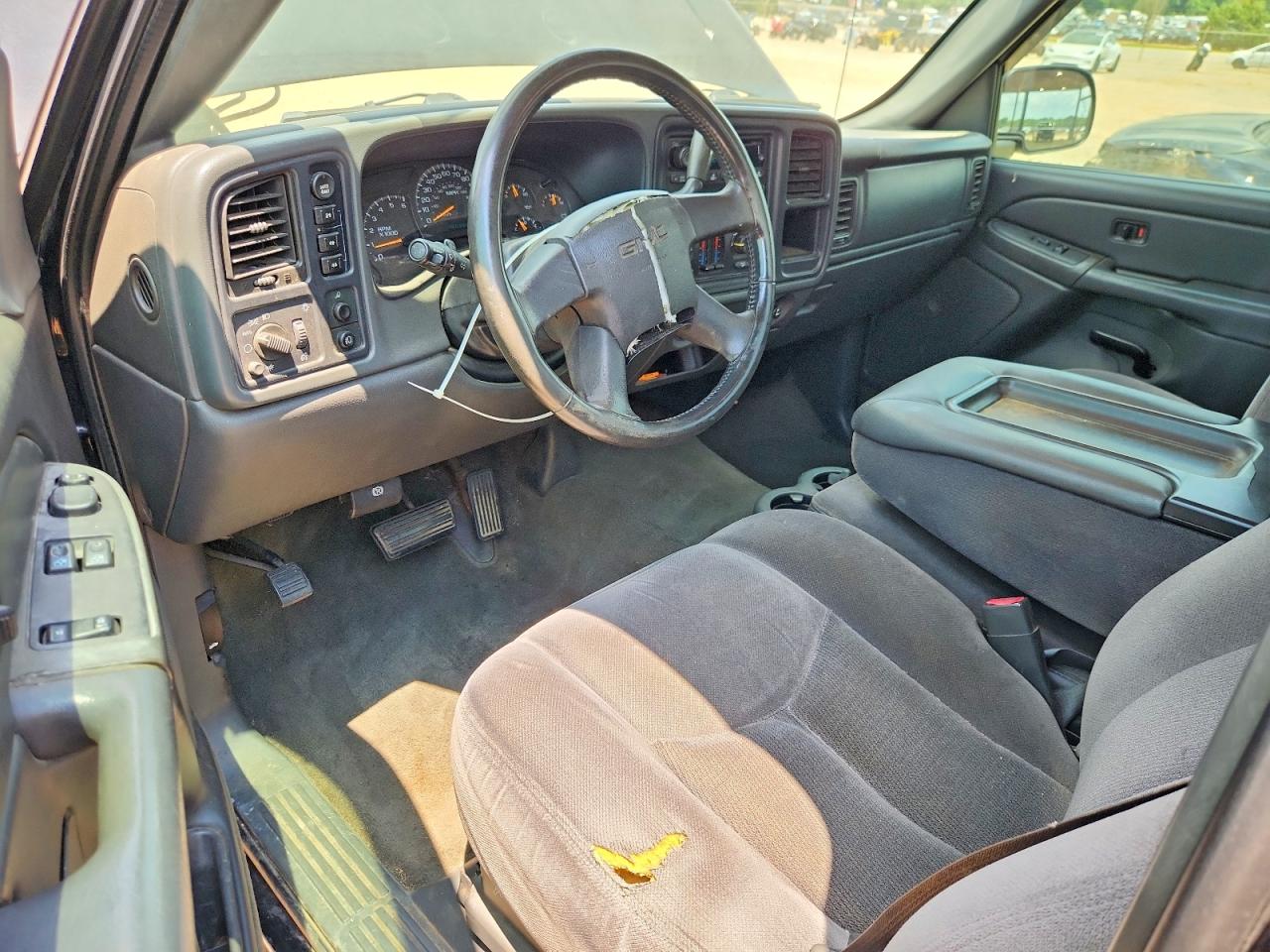 2005 Gmc New Sierra K1500 Black vin: 1GTEK14T65Z101623