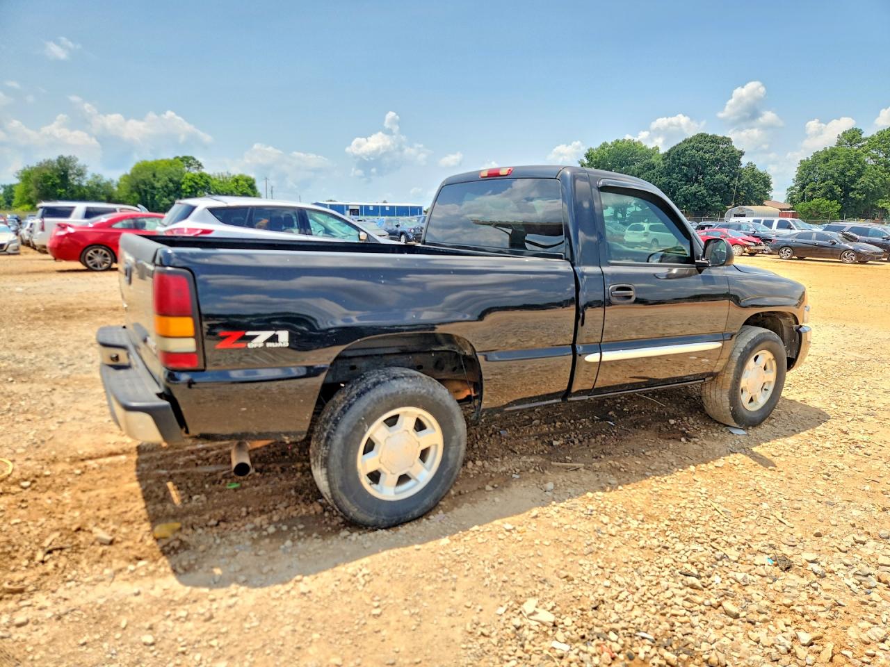 2005 Gmc New Sierra K1500 Black vin: 1GTEK14T65Z101623