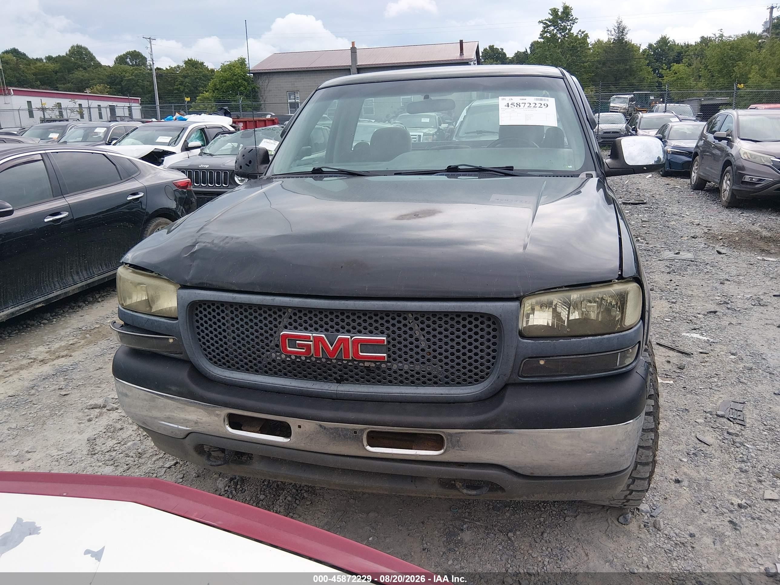 1999 Gmc New Sierra 1500 Sle Black vin: 1GTEK14T7XZ502486